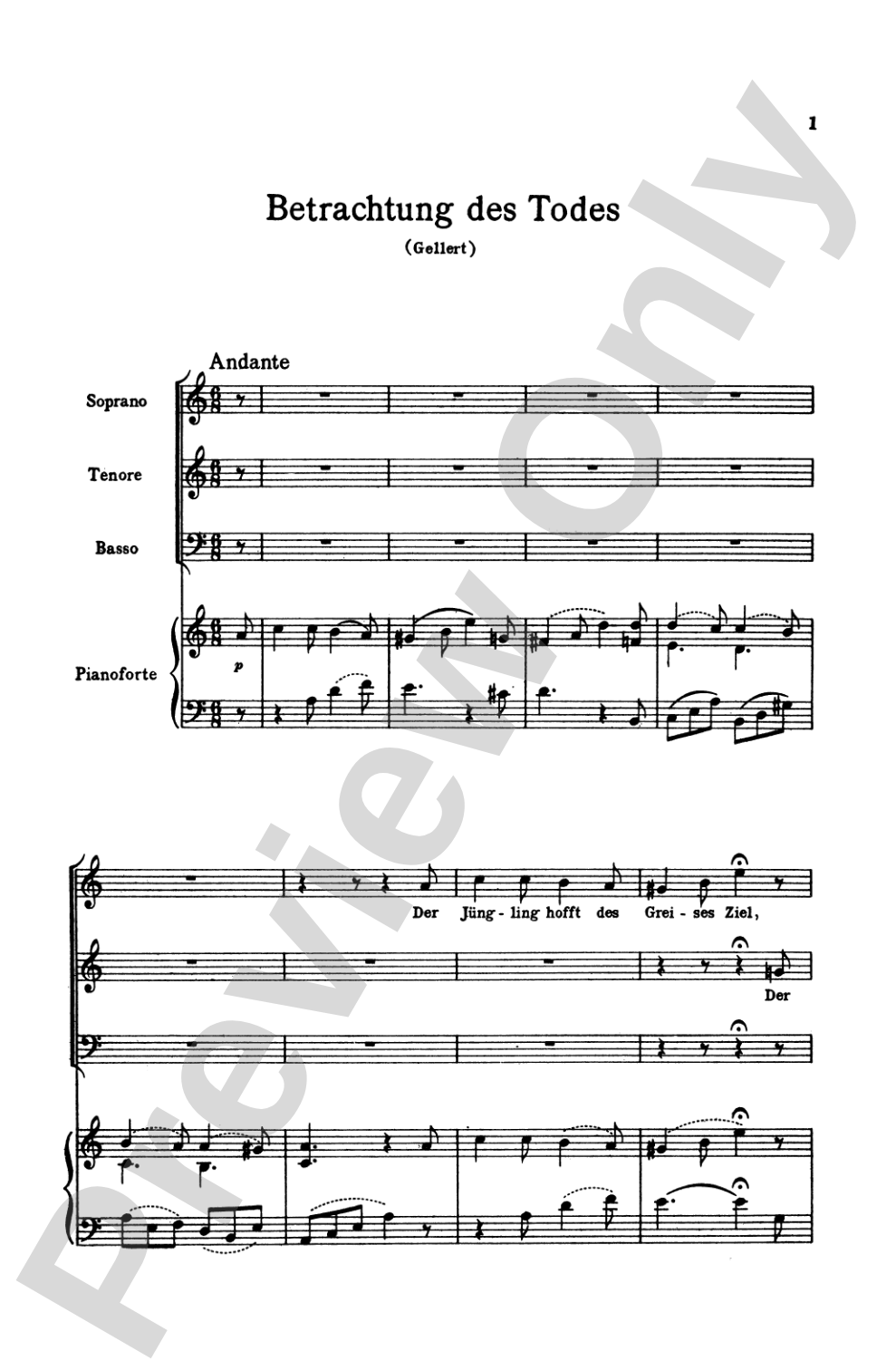 Three and Four Part Songs: Choir
