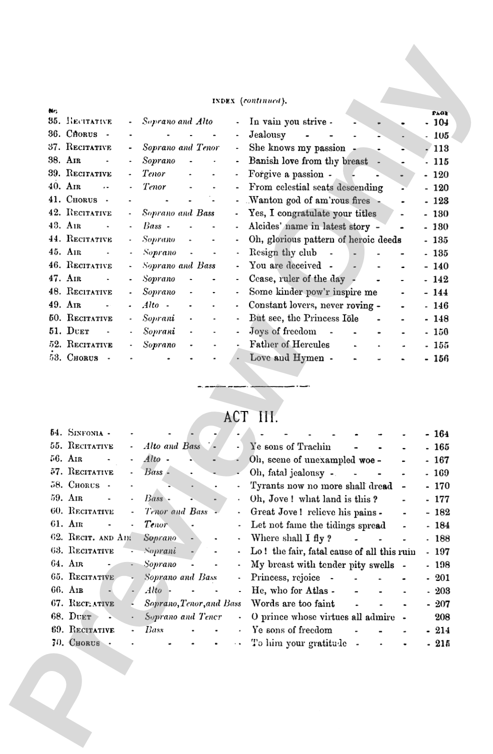Hercules (1745), An Oratorio: Choir