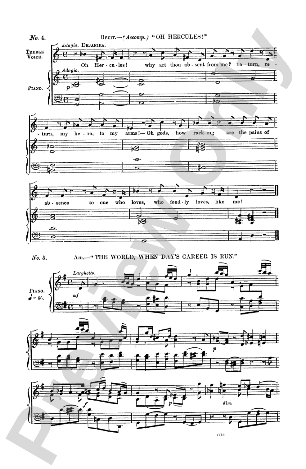 Hercules (1745), An Oratorio: Choir