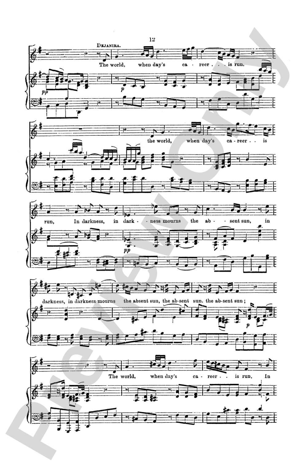 Hercules (1745), An Oratorio: Choir