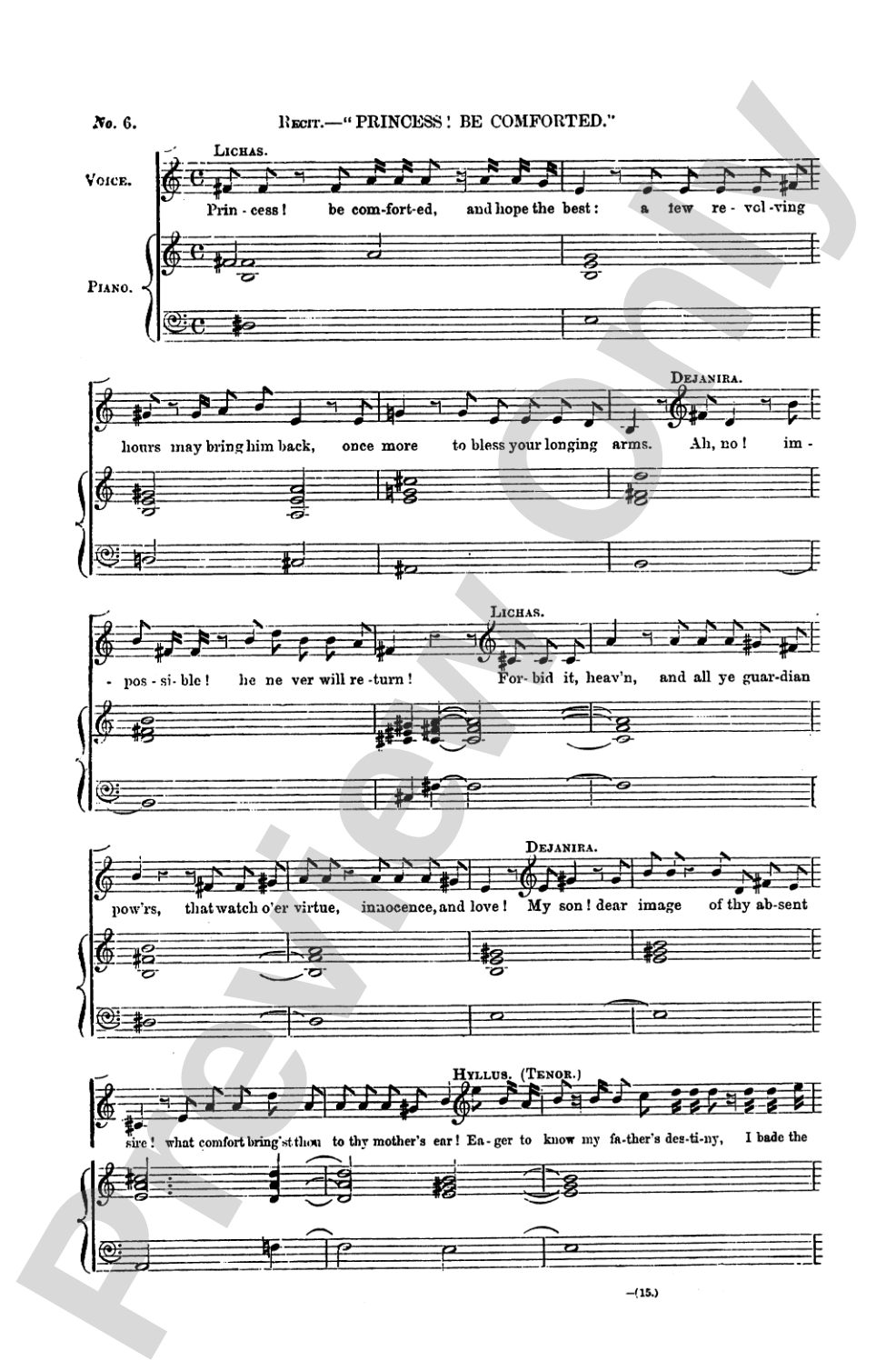Hercules (1745), An Oratorio: Choir