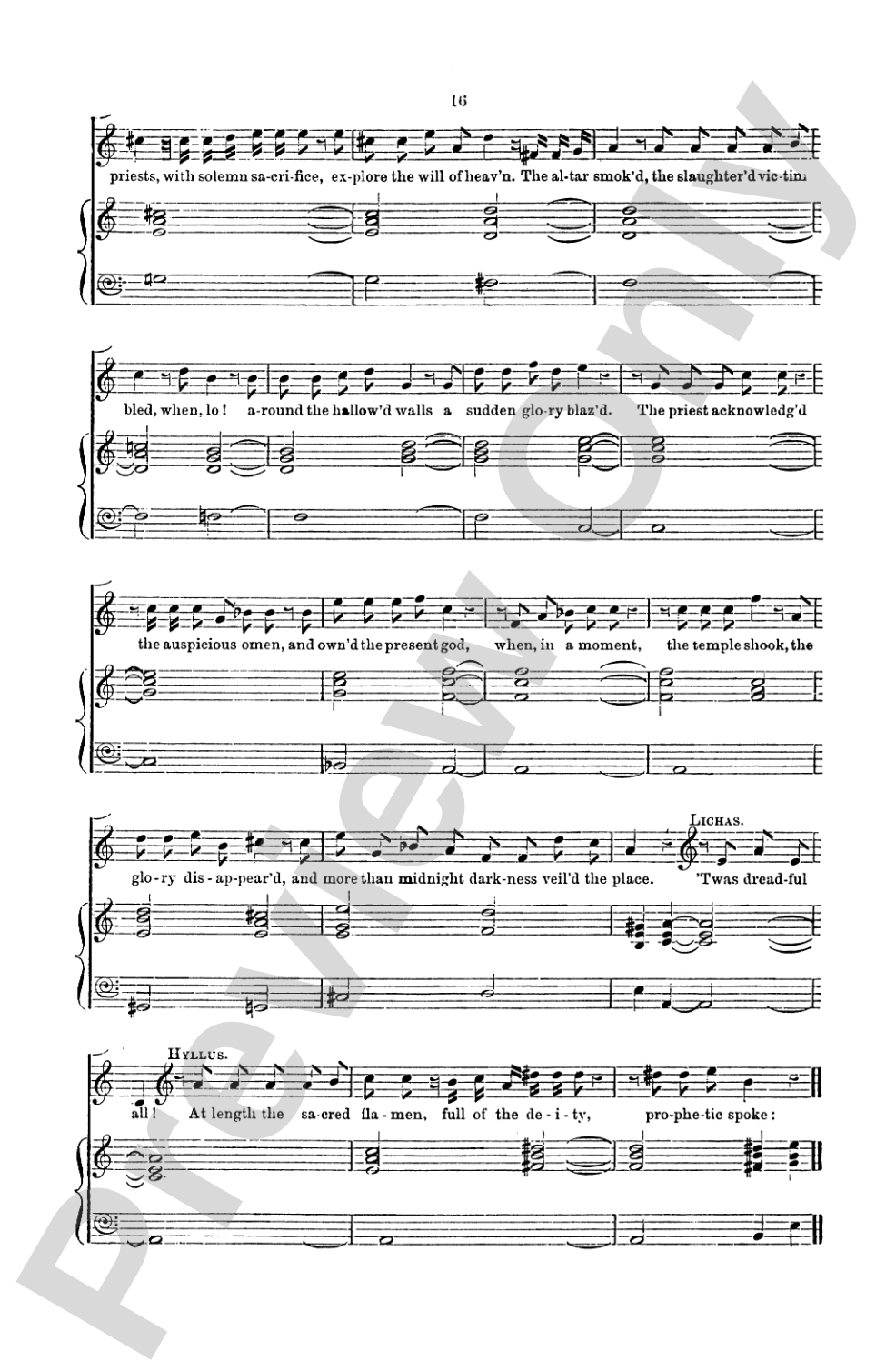Hercules (1745), An Oratorio: Choir