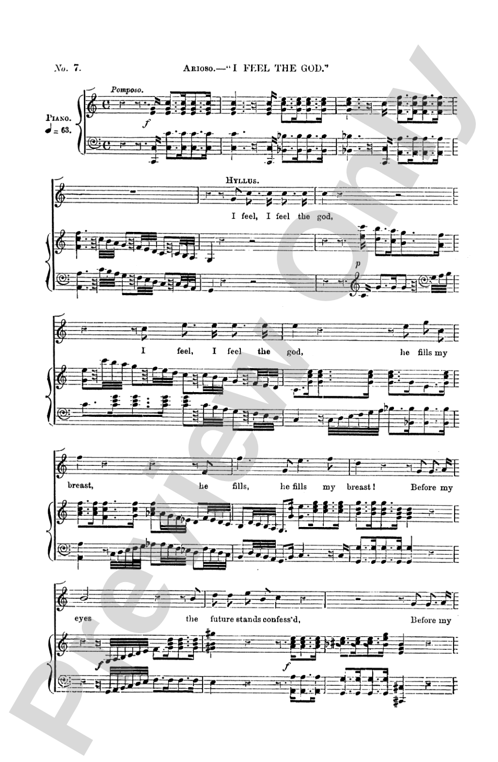 Hercules (1745), An Oratorio: Choir