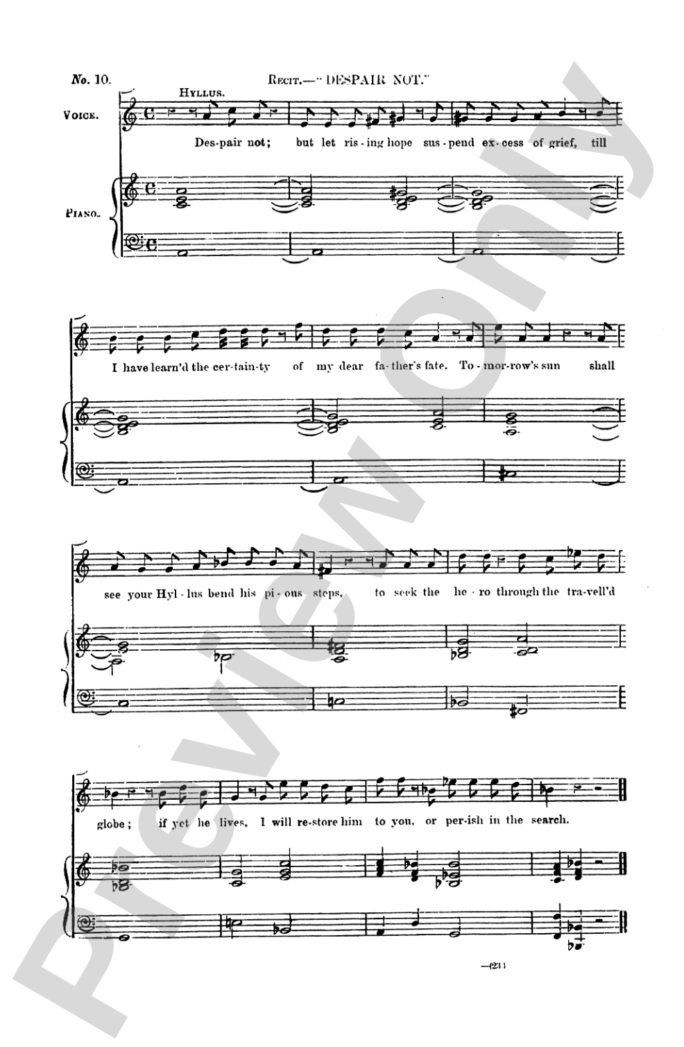Hercules (1745), An Oratorio: Choir