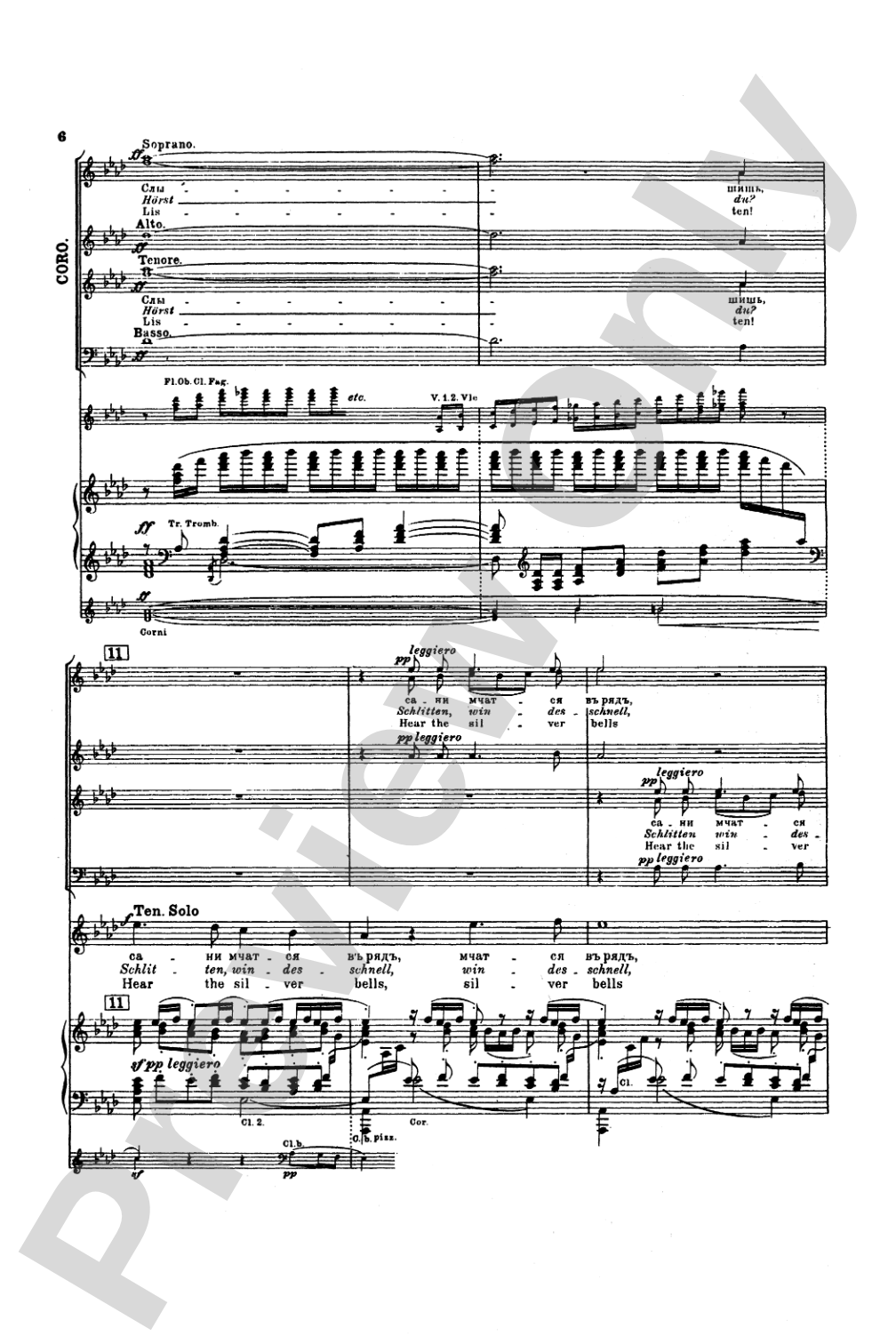 The Bells, Opus 35: Choir