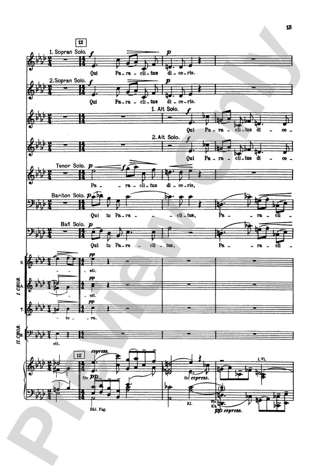 Symphony No. 8 in E-flat Major: Choir