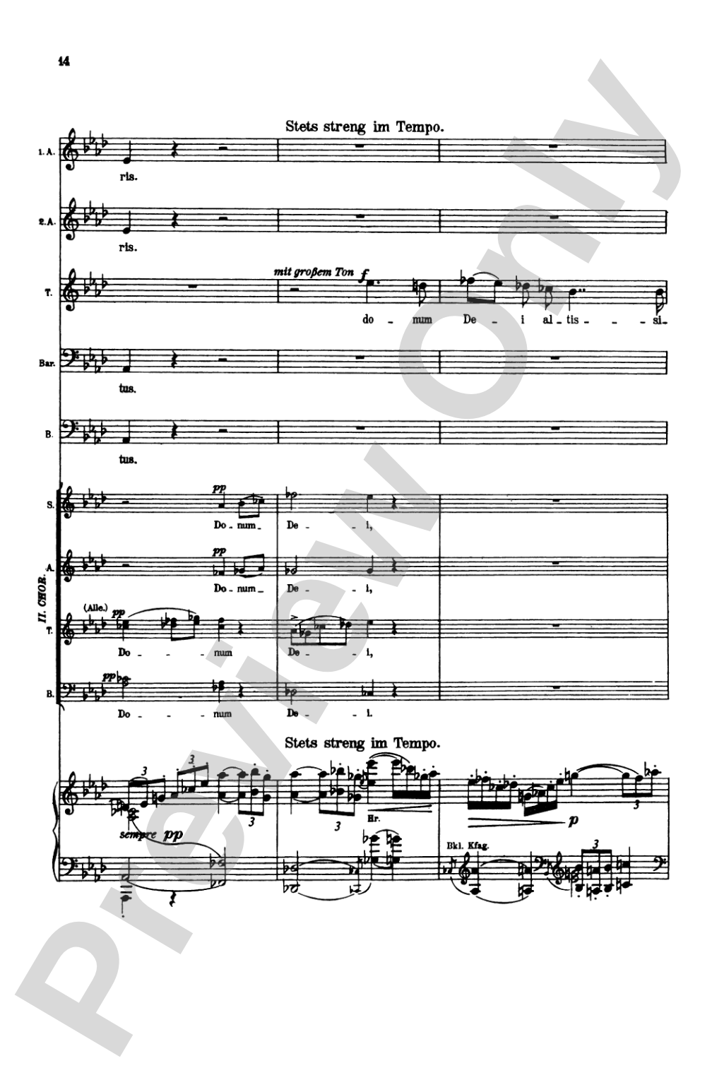 Symphony No. 8 in E-flat Major: Choir