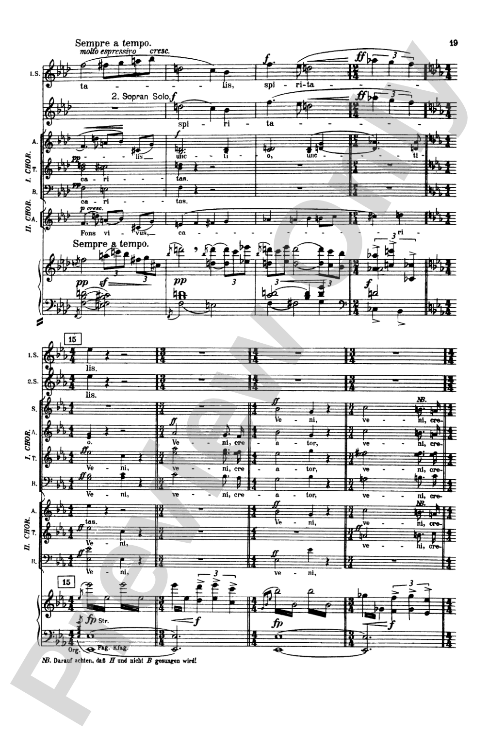 Symphony No. 8 in E-flat Major: Choir