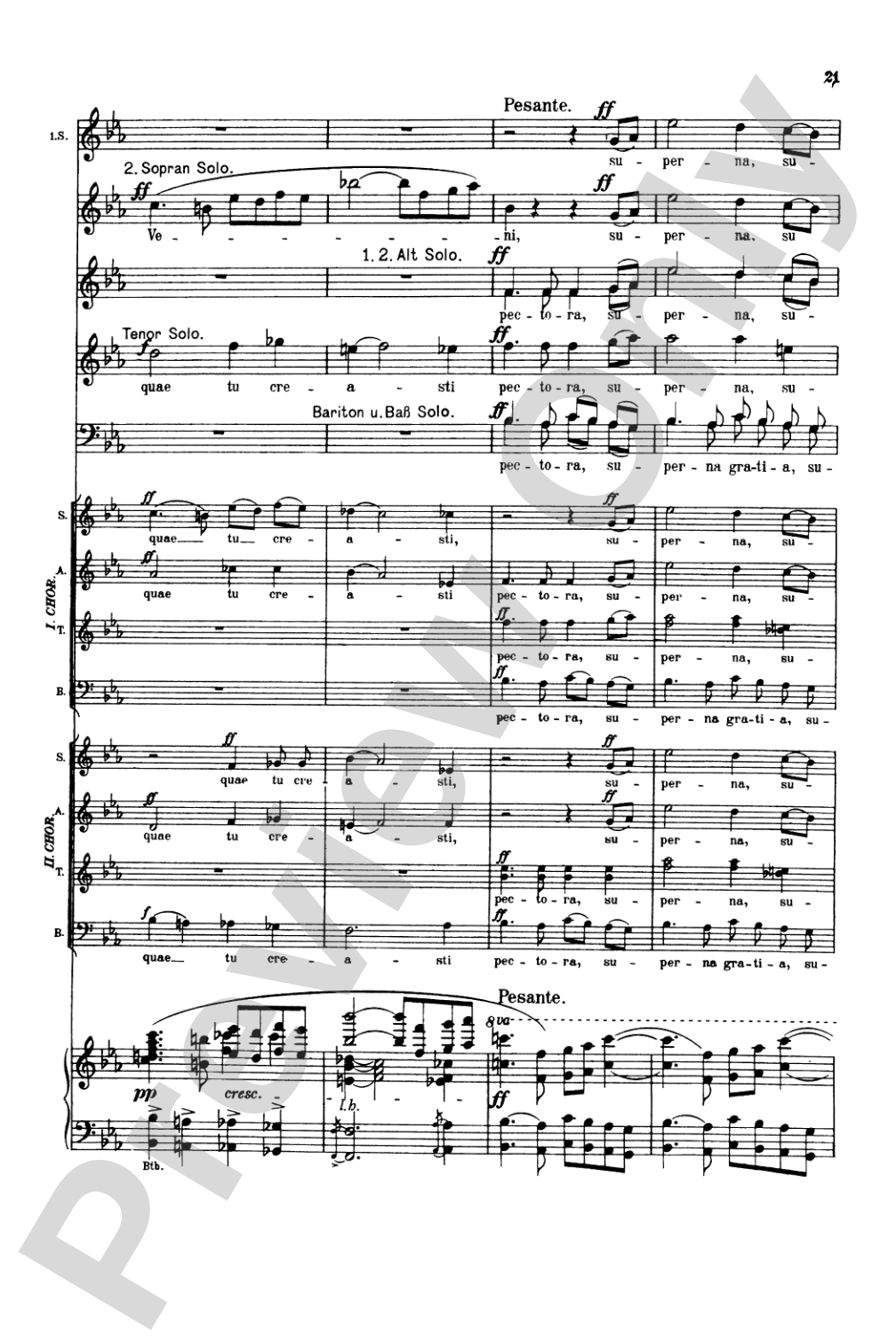 Symphony No. 8 in E-flat Major: Choir