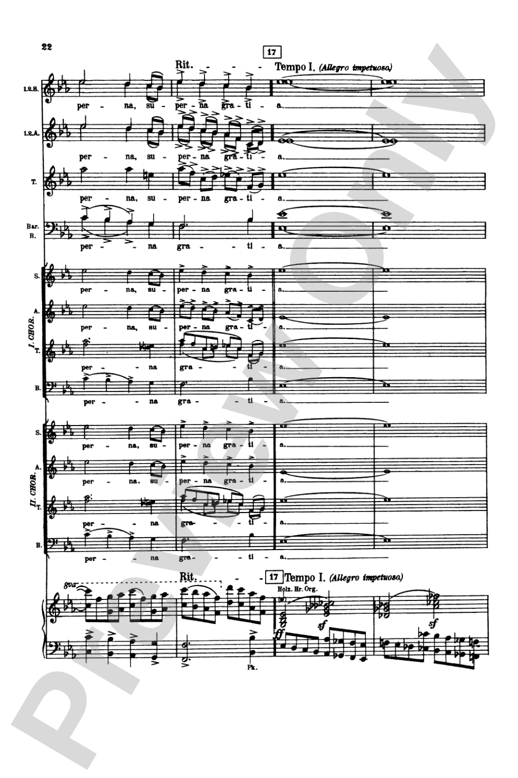 Symphony No. 8 in E-flat Major: Choir