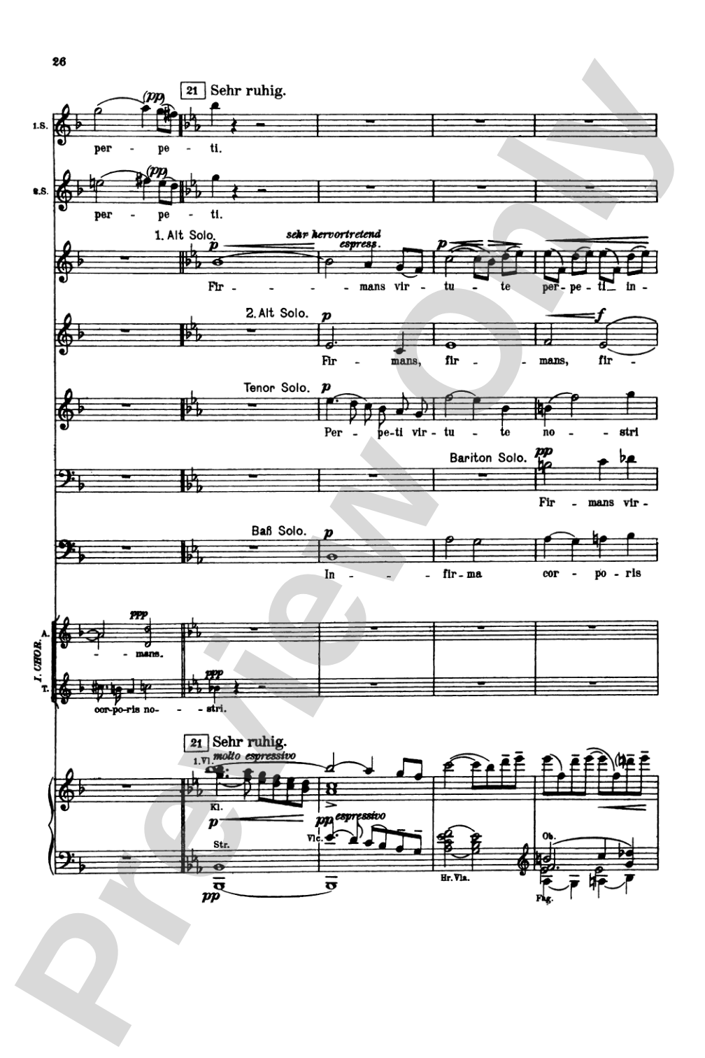 Symphony No. 8 in E-flat Major: Choir