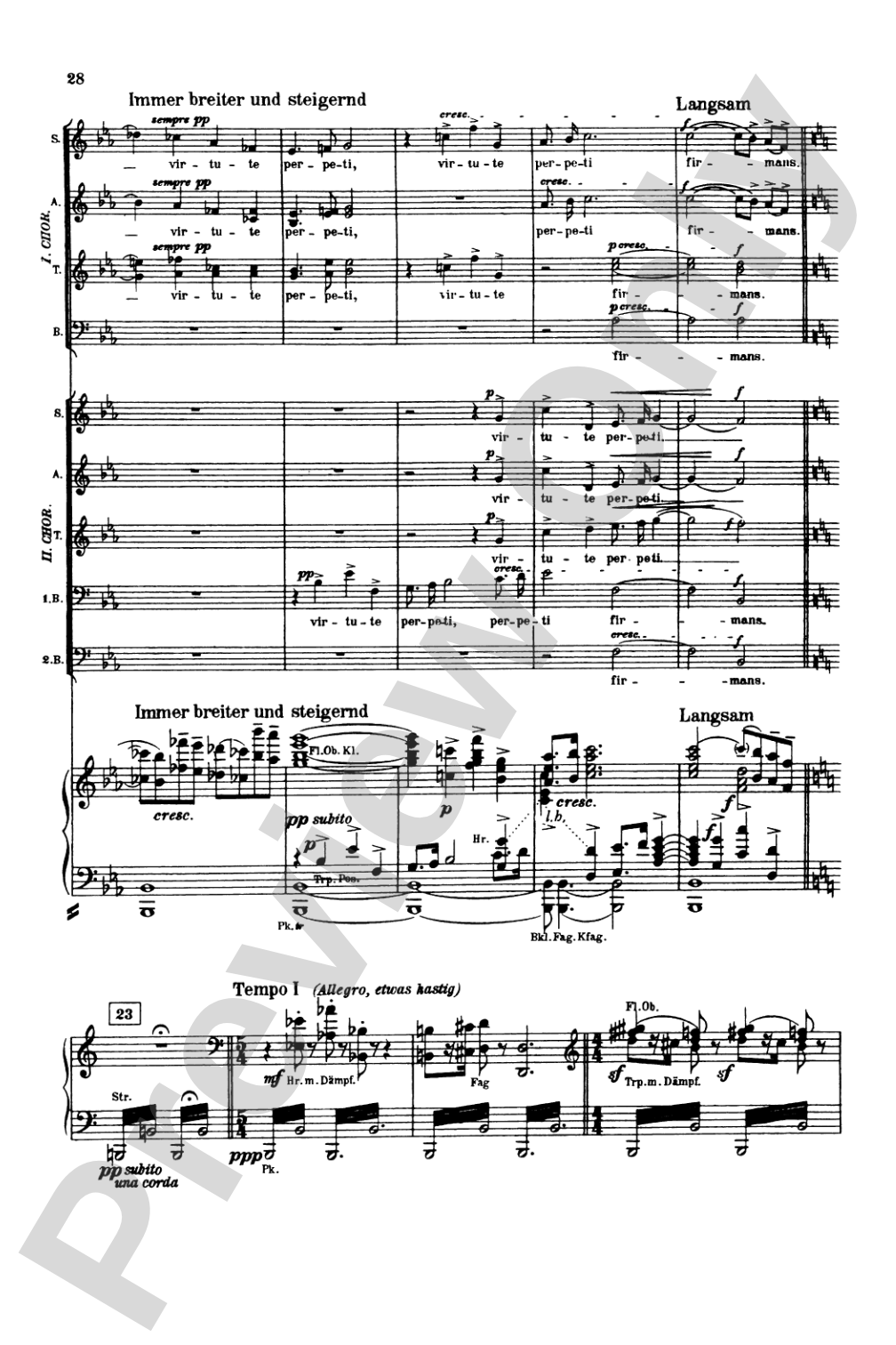 Symphony No. 8 in E-flat Major: Choir