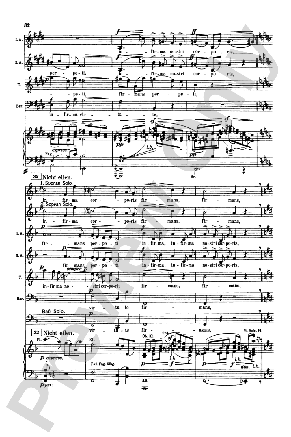 Symphony No. 8 in E-flat Major: Choir