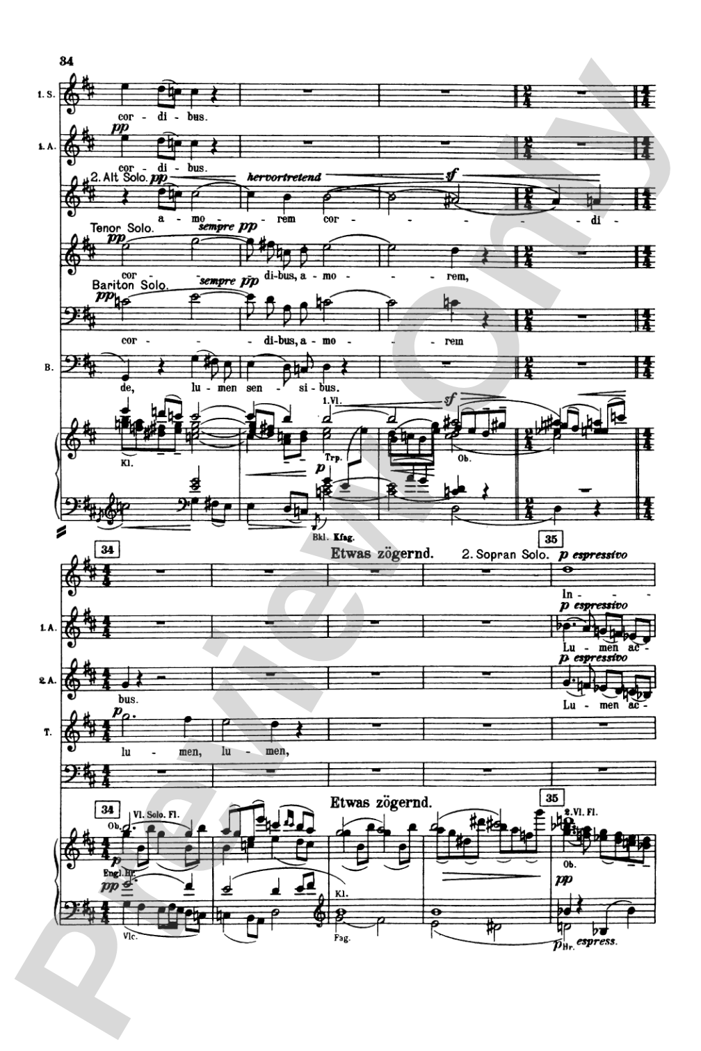Symphony No. 8 in E-flat Major: Choir