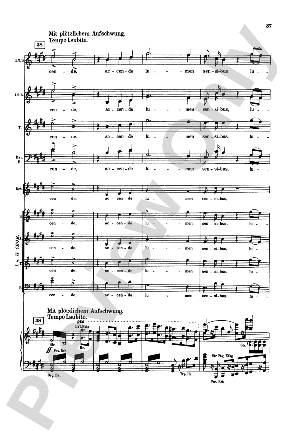 Symphony No. 8 in E-flat Major: Choir