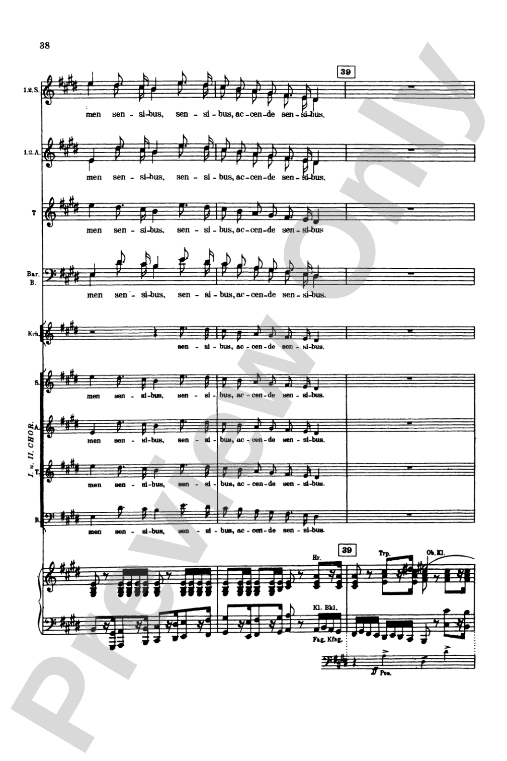 Symphony No. 8 in E-flat Major: Choir