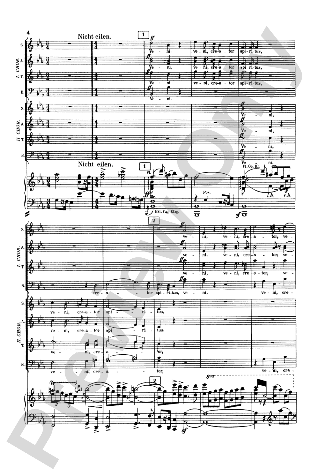 Symphony No. 8 in E-flat Major: Choir