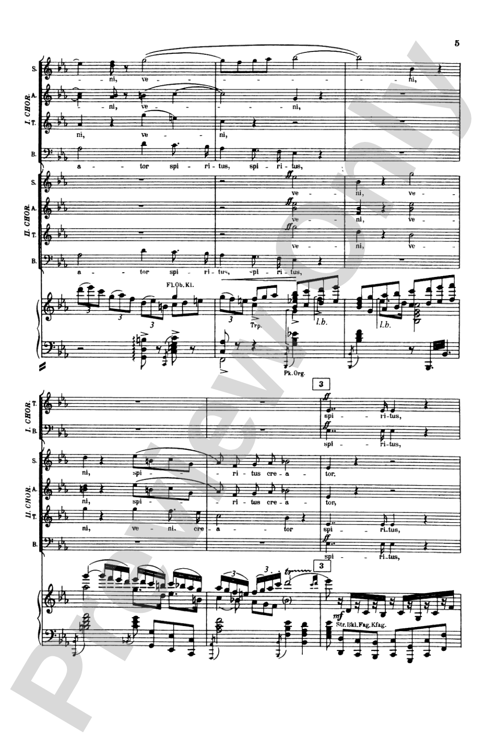 Symphony No. 8 in E-flat Major: Choir