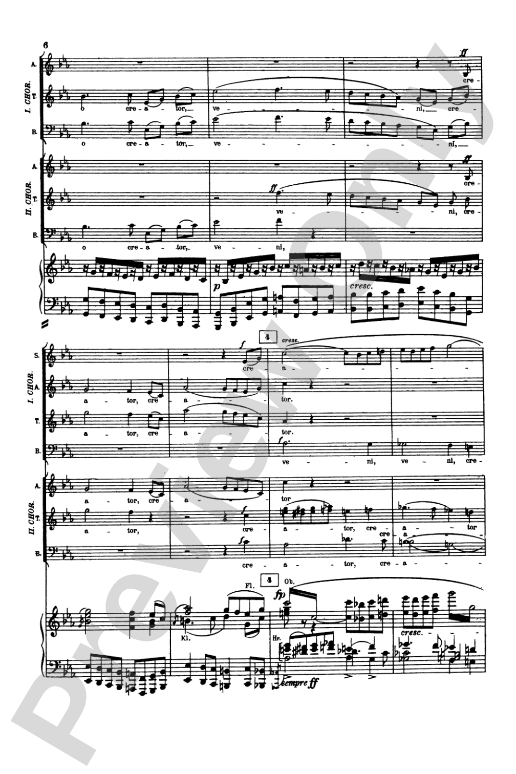 Symphony No. 8 in E-flat Major: Choir