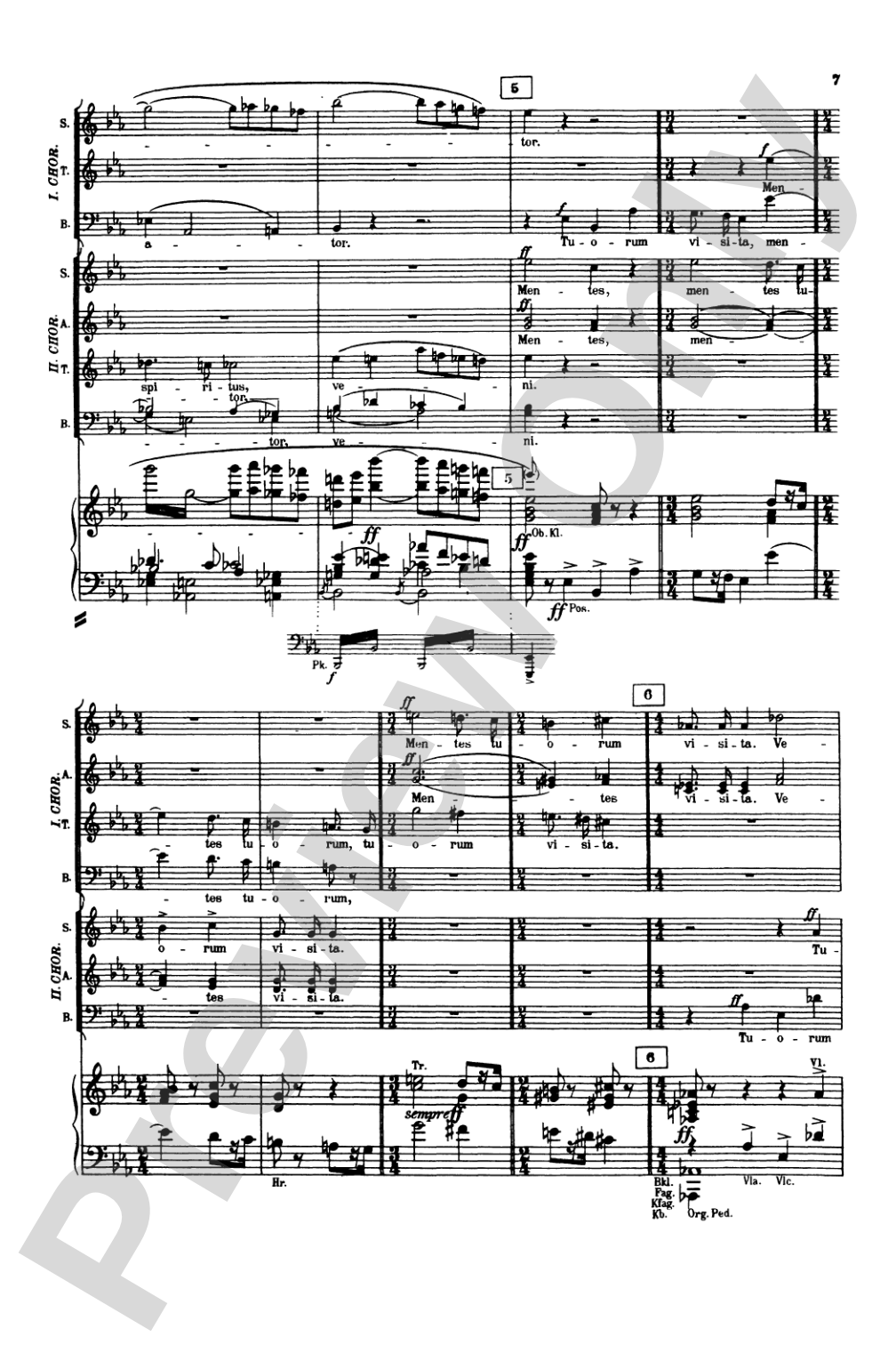 Symphony No. 8 in E-flat Major: Choir