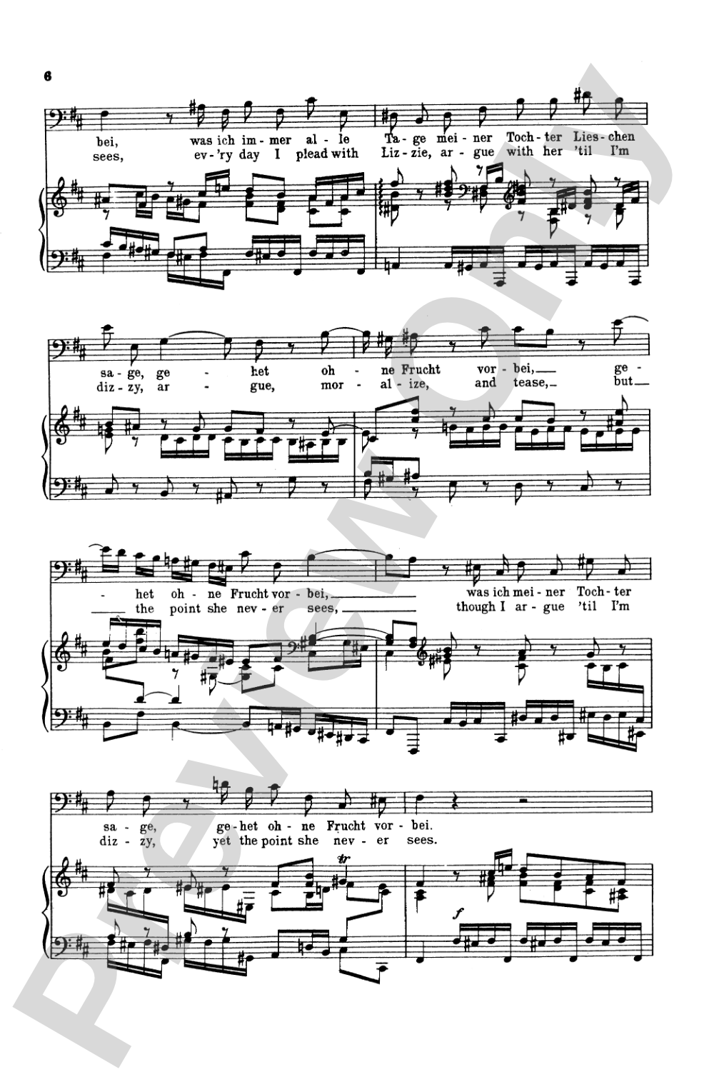 Cantata No. 211 -- Schweigt stille, plaudert nicht (Be Still, Stop Chattering) - "Coffee Cantata": Choir
