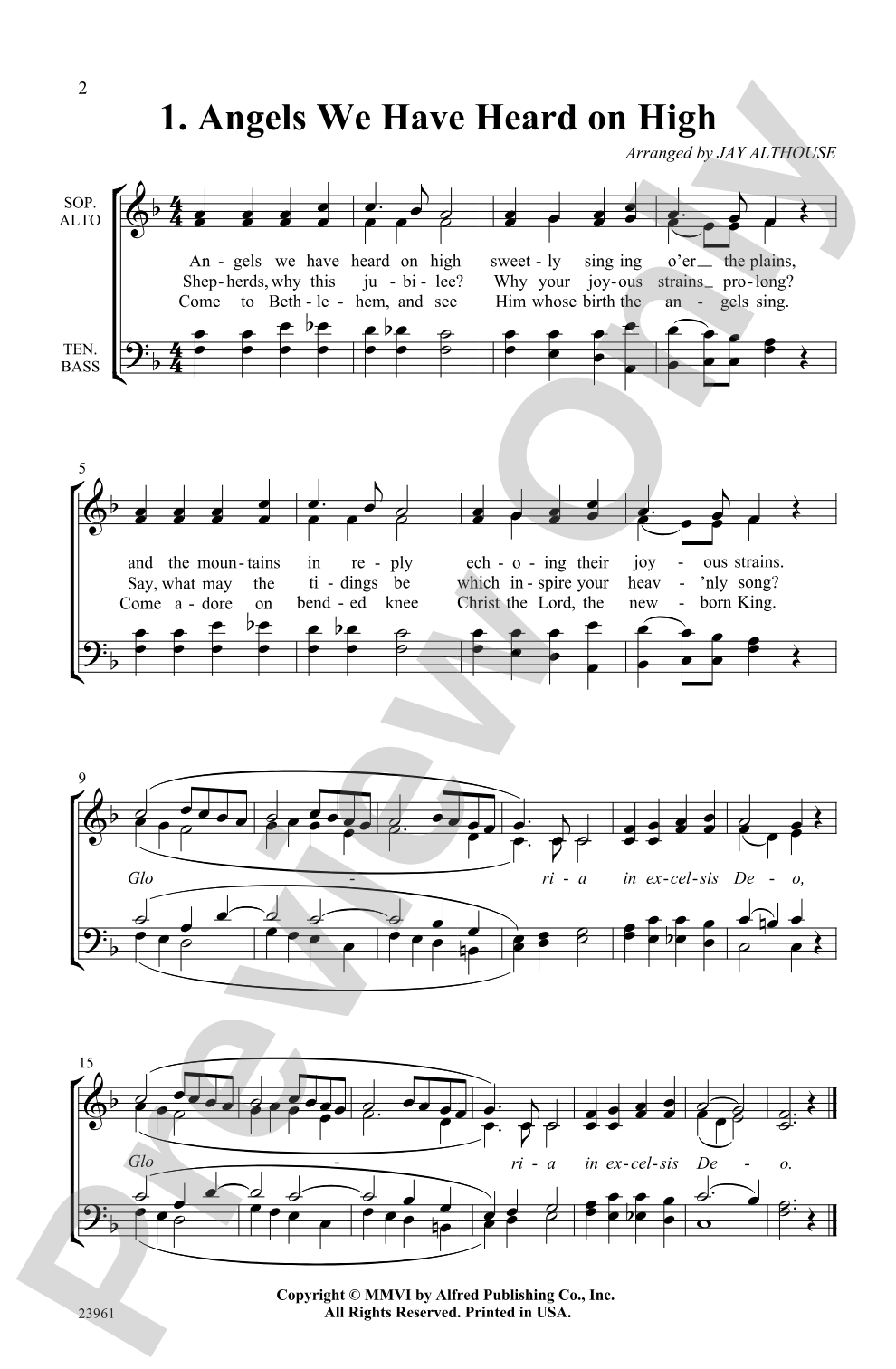 Joy! A Carol Collection: 20 <I>A Cappella</I> Christmas Favorite: Choir