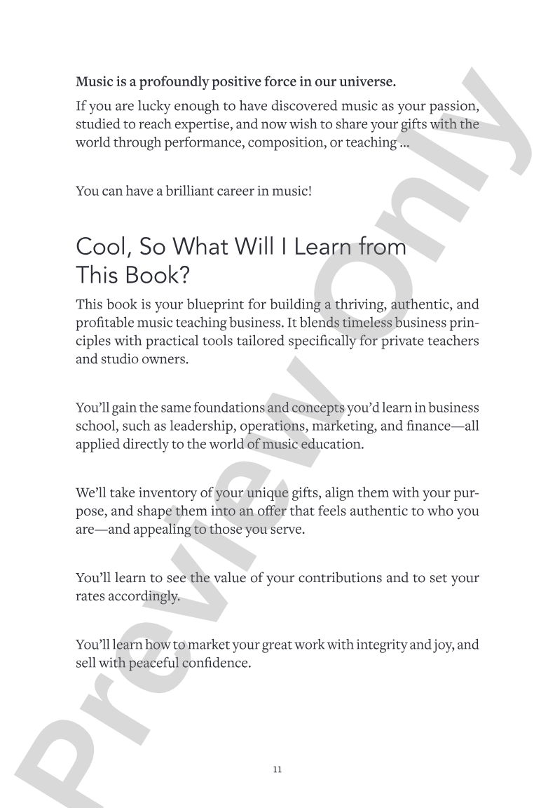 Lessons: A Modern Guide to the Business of Teaching Music