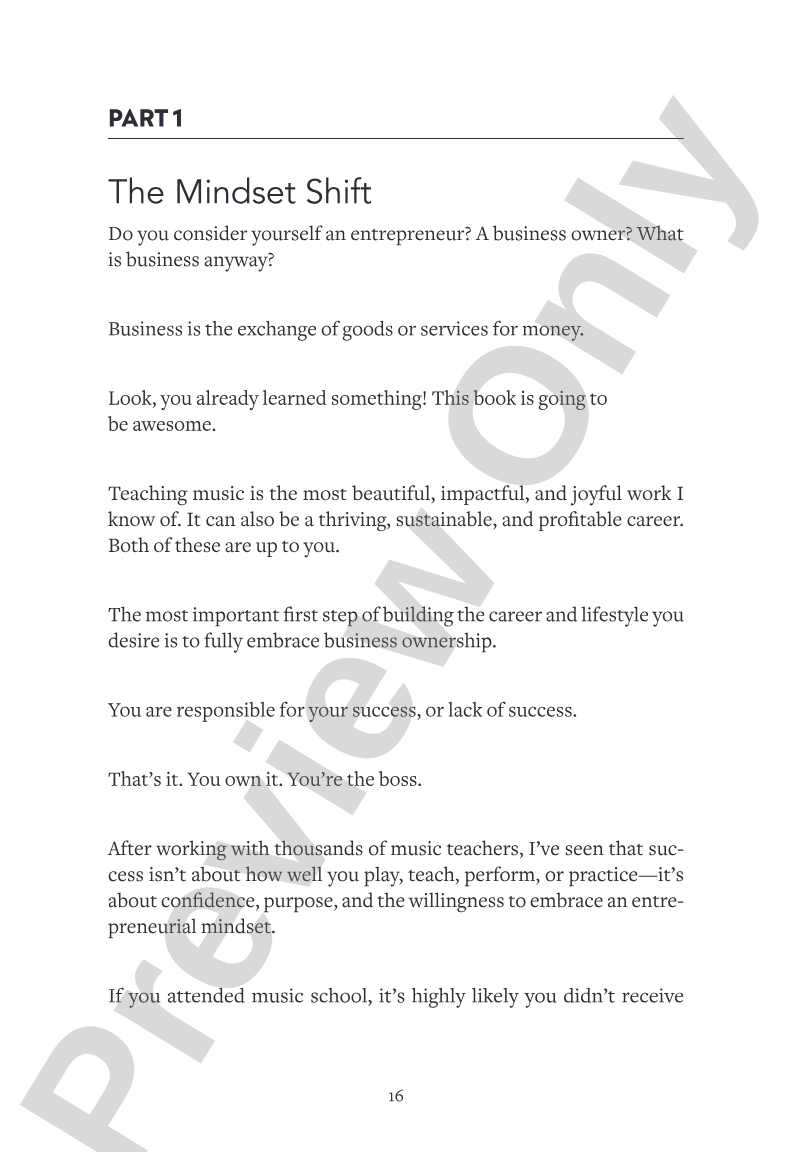 Lessons: A Modern Guide to the Business of Teaching Music