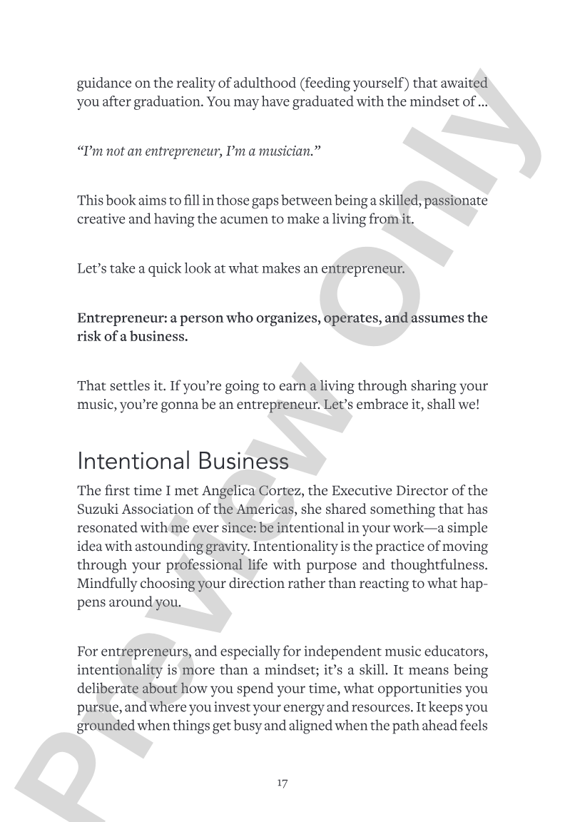 Lessons: A Modern Guide to the Business of Teaching Music