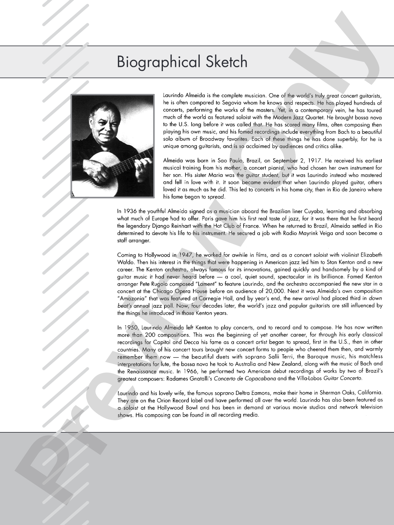 Laurindo Almeida Guitar Method: A Musical Approach That Allows All Learning to Be Immediately Applied to Performance: Solo Guitar