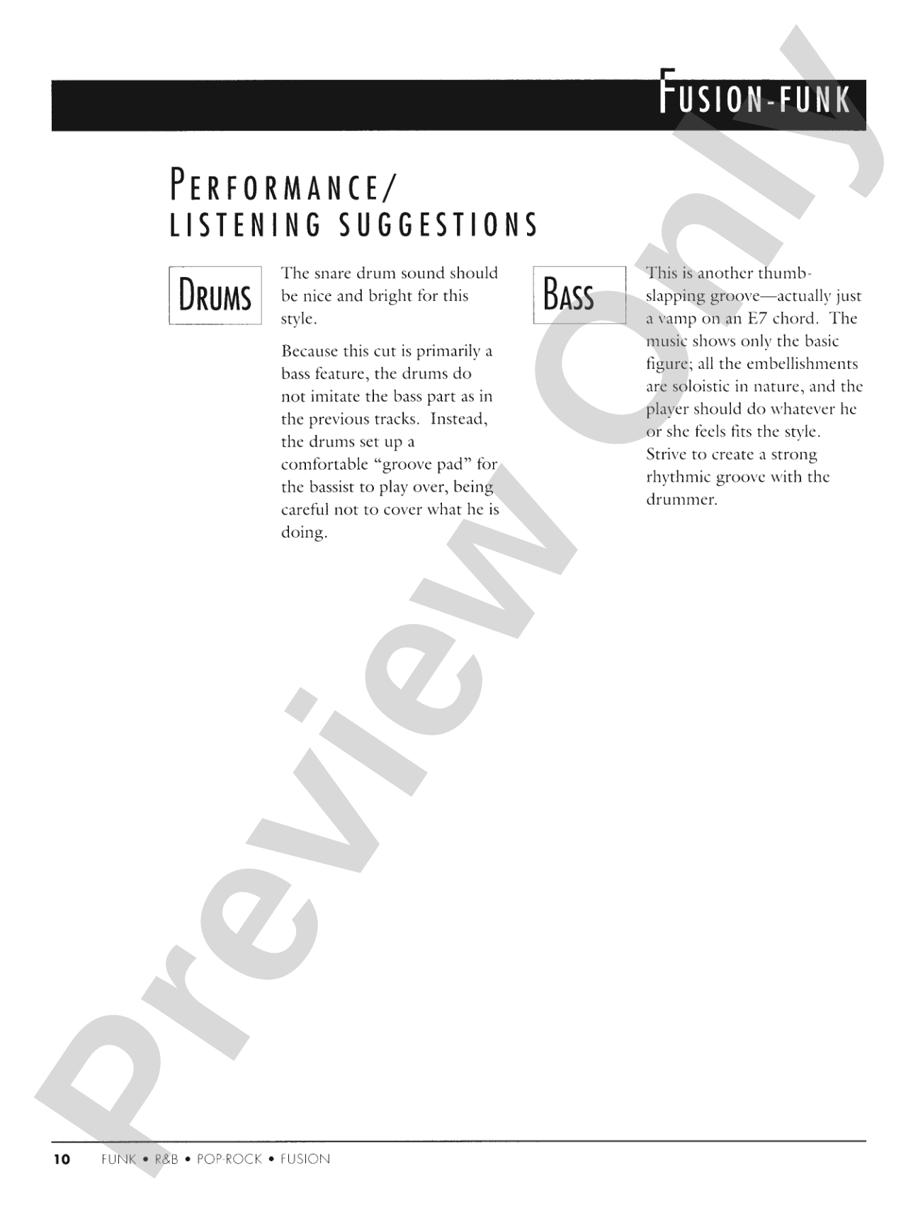 Essential Styles for the Drummer and Bassist, Book 1: A Cross Section of Styles As Played by Today's Top Artists
