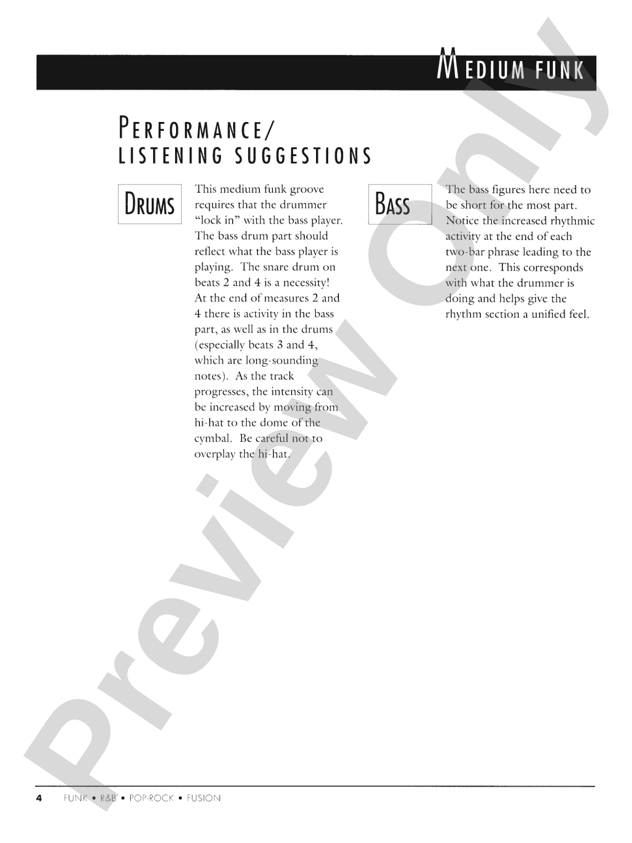 Essential Styles for the Drummer and Bassist, Book 1: A Cross Section of Styles As Played by Today's Top Artists