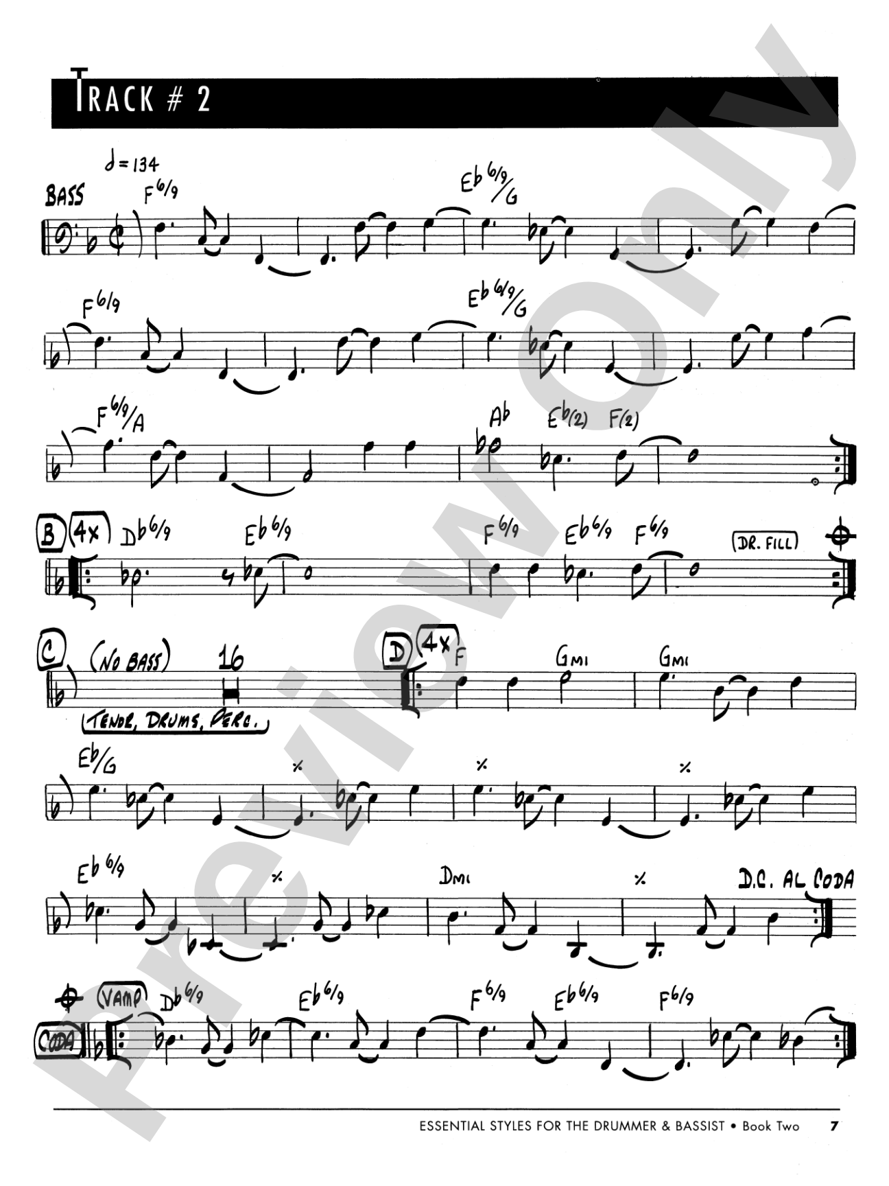 Essential Styles for the Drummer and Bassist, Book 2: A Cross Section of Styles As Played by Today's Top Artists