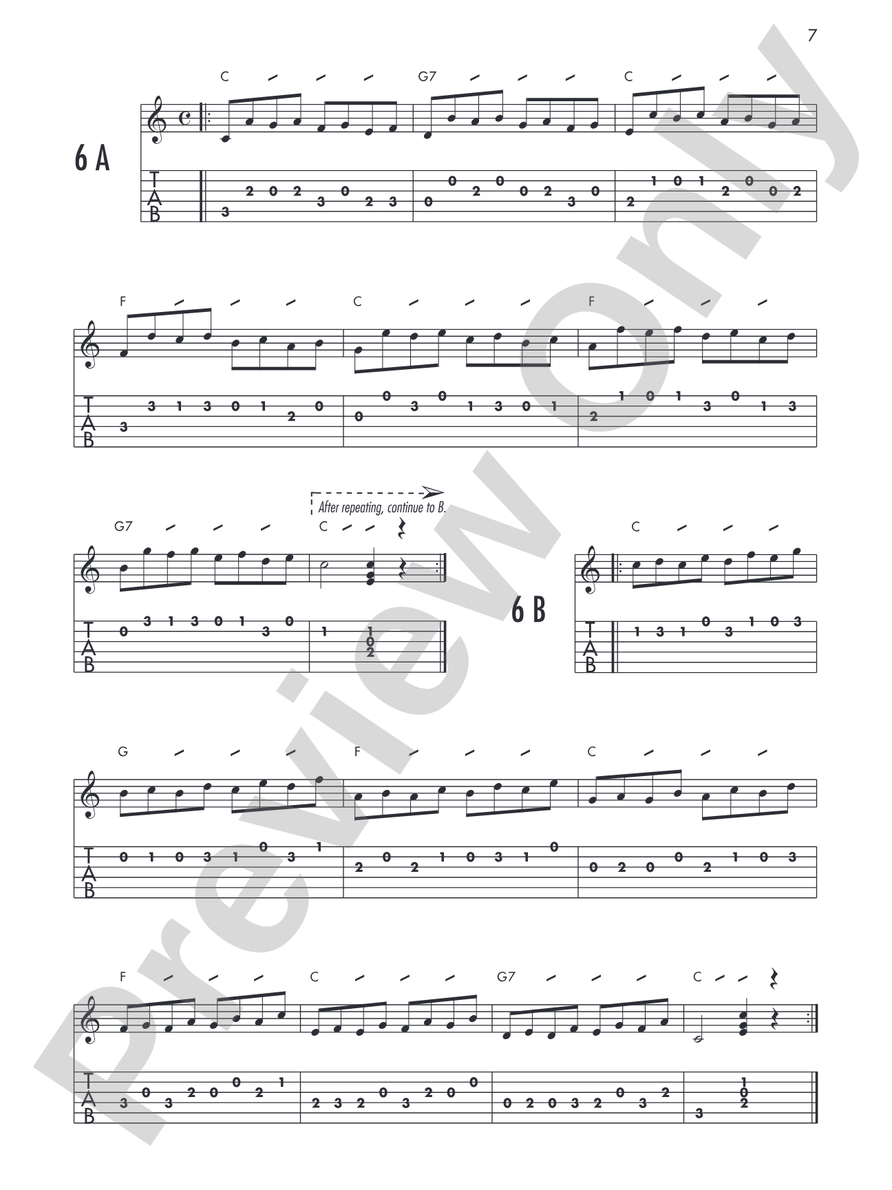 Hanon for Guitar: In TAB: Also for Banjo and Mandolin: Solo Guitar