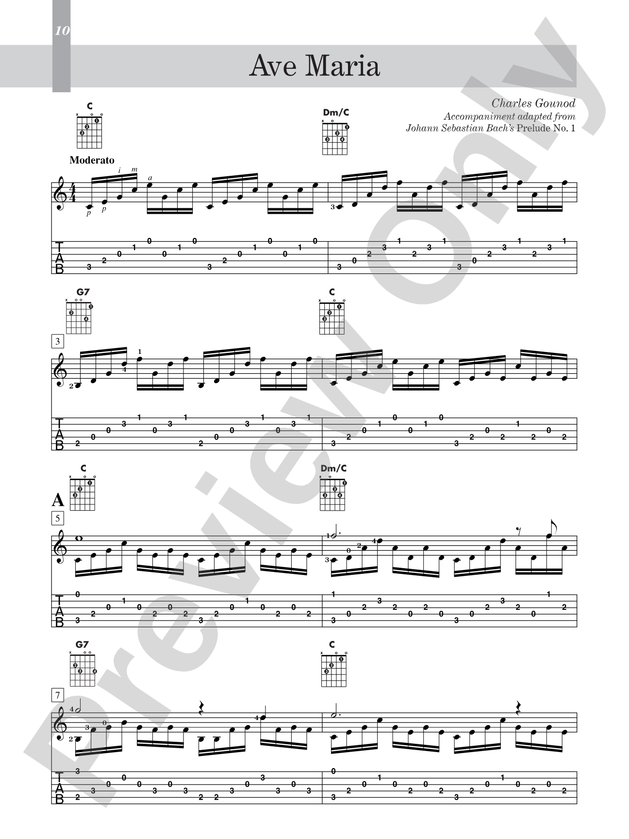 Wedding for Guitar: In TAB: Solos and Duets with Optional Parts for C Instruments: Solo Guitar