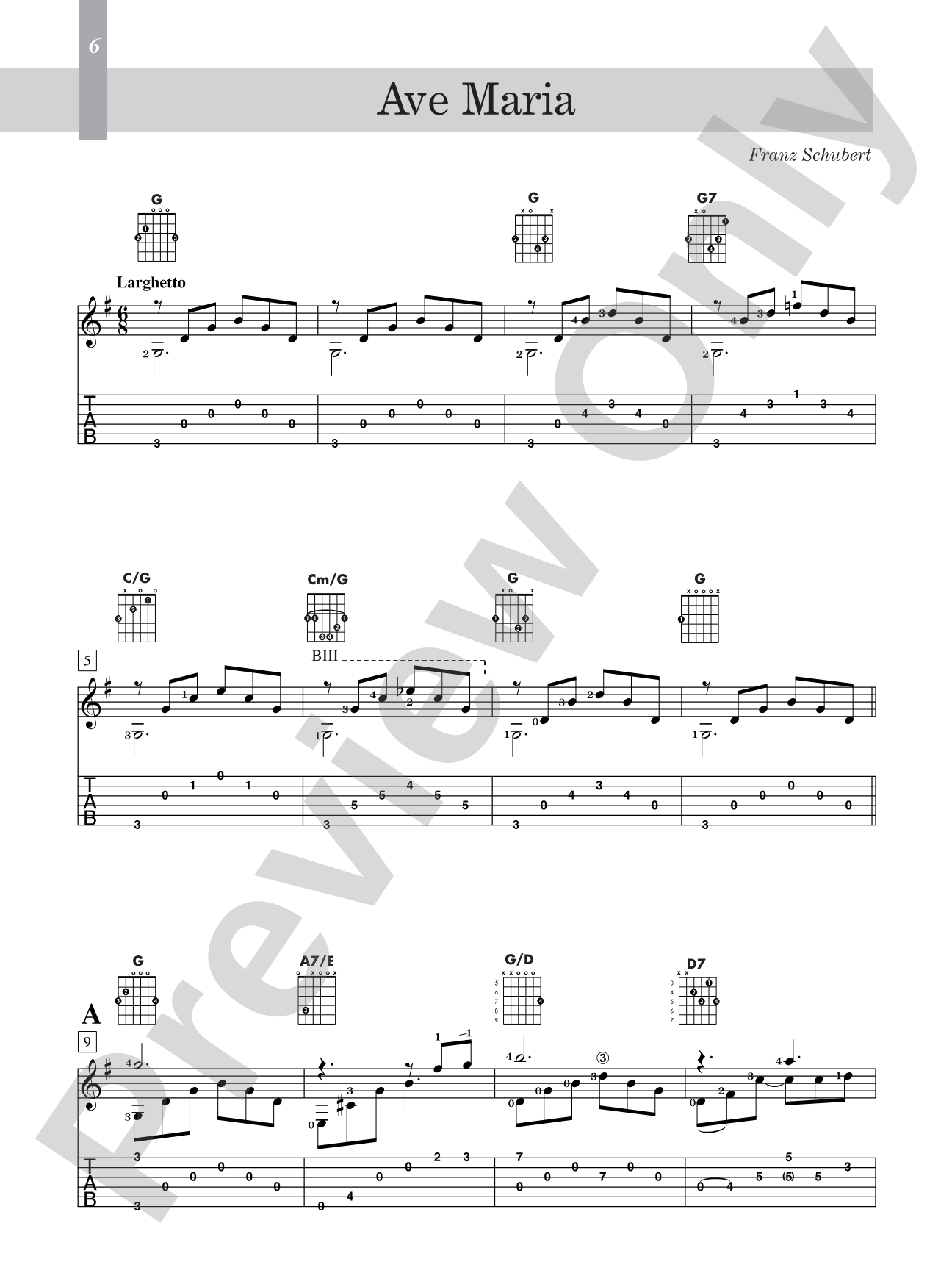 Wedding for Guitar: In TAB: Solos and Duets with Optional Parts for C Instruments: Solo Guitar
