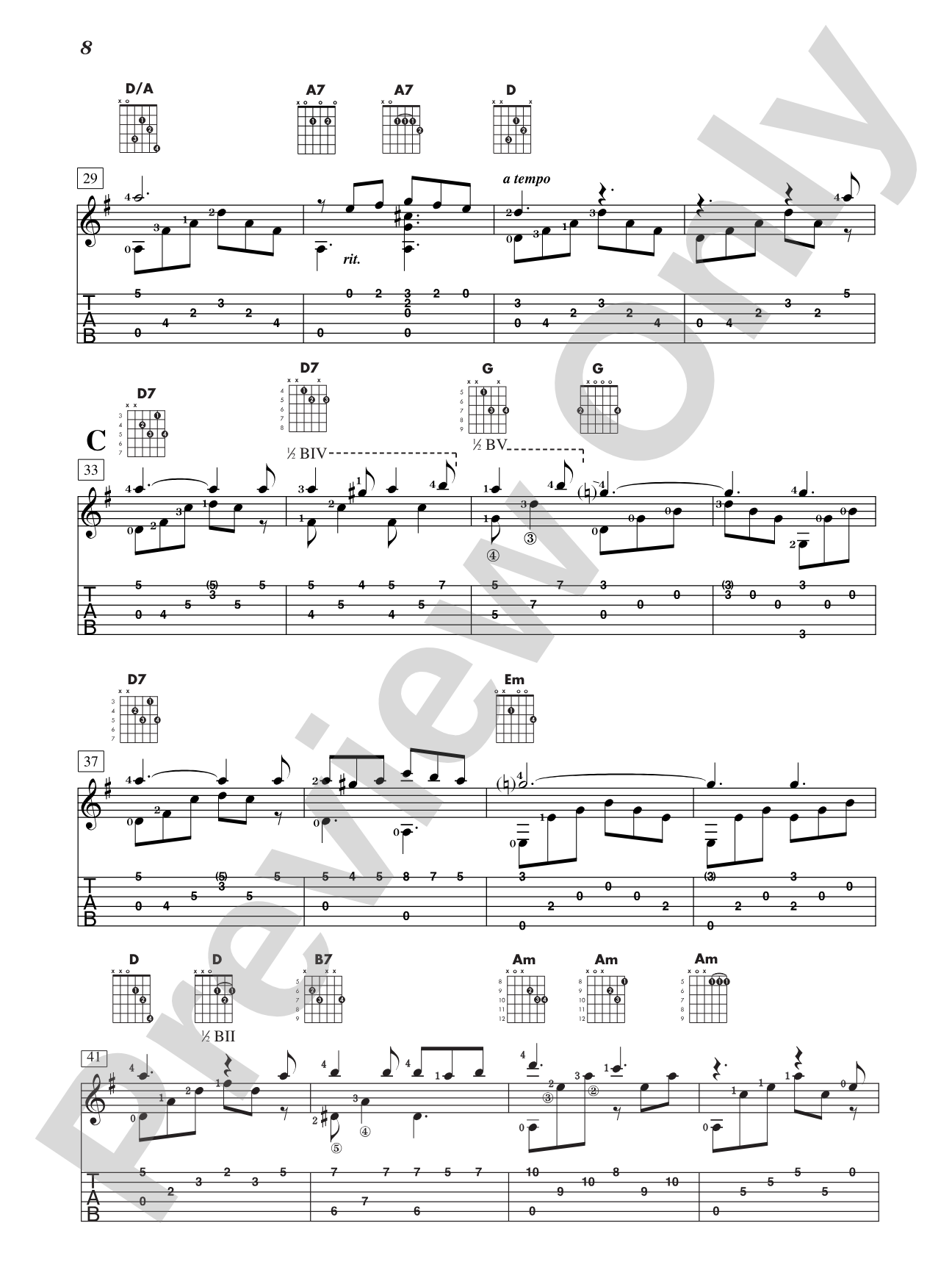 Wedding for Guitar: In TAB: Solos and Duets with Optional Parts for C Instruments: Solo Guitar
