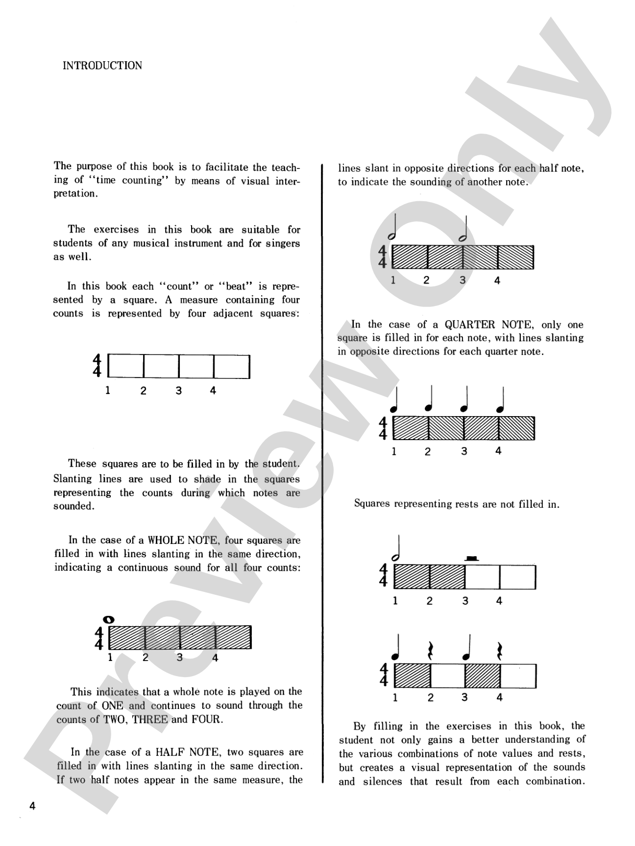 Counting Time: A Notespeller to Provide the Student with Visual and Aural Conceptions of Rhythm -- An Invaluable Aid for All Music Students: Piano