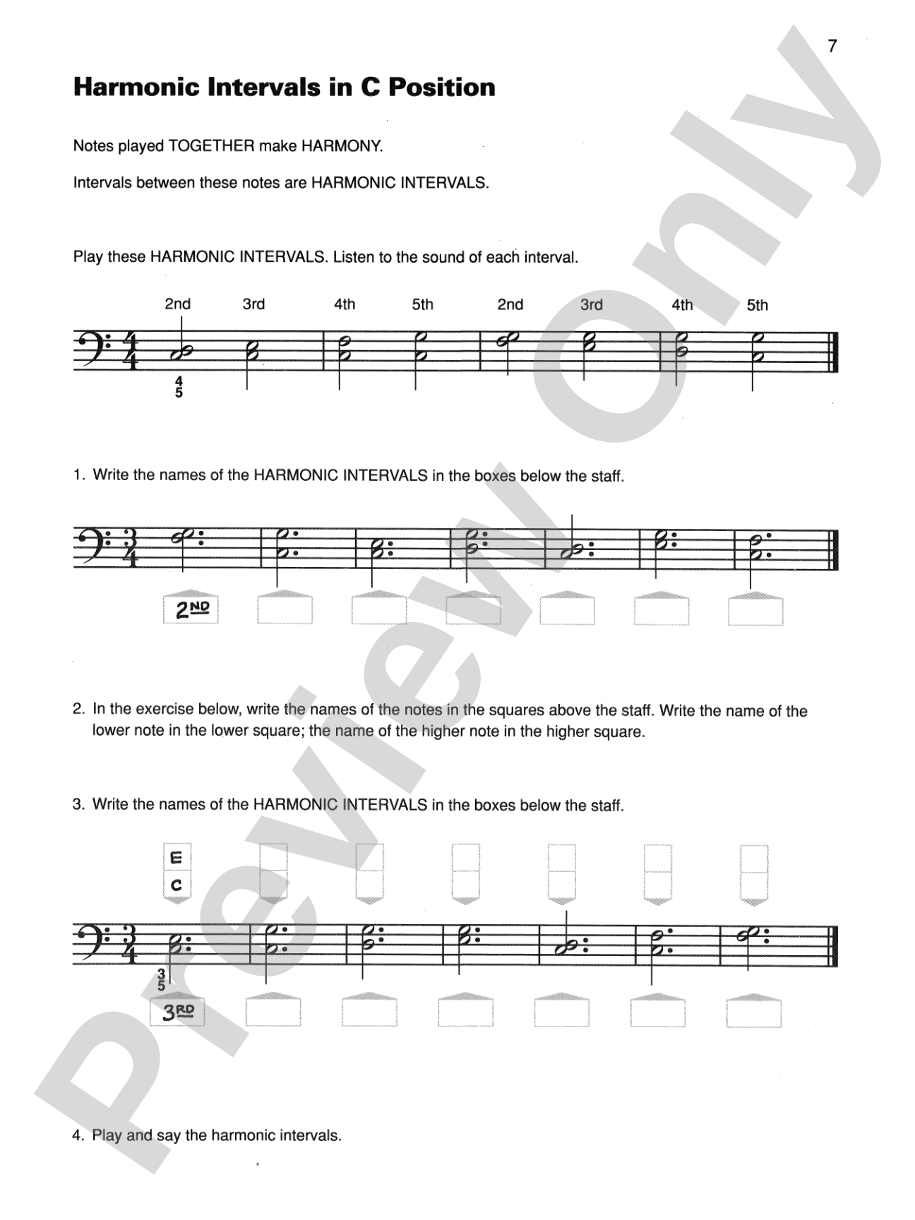 Basic Bass Clef: A Bass Clef Note Speller and Sight-Reading Book: Piano