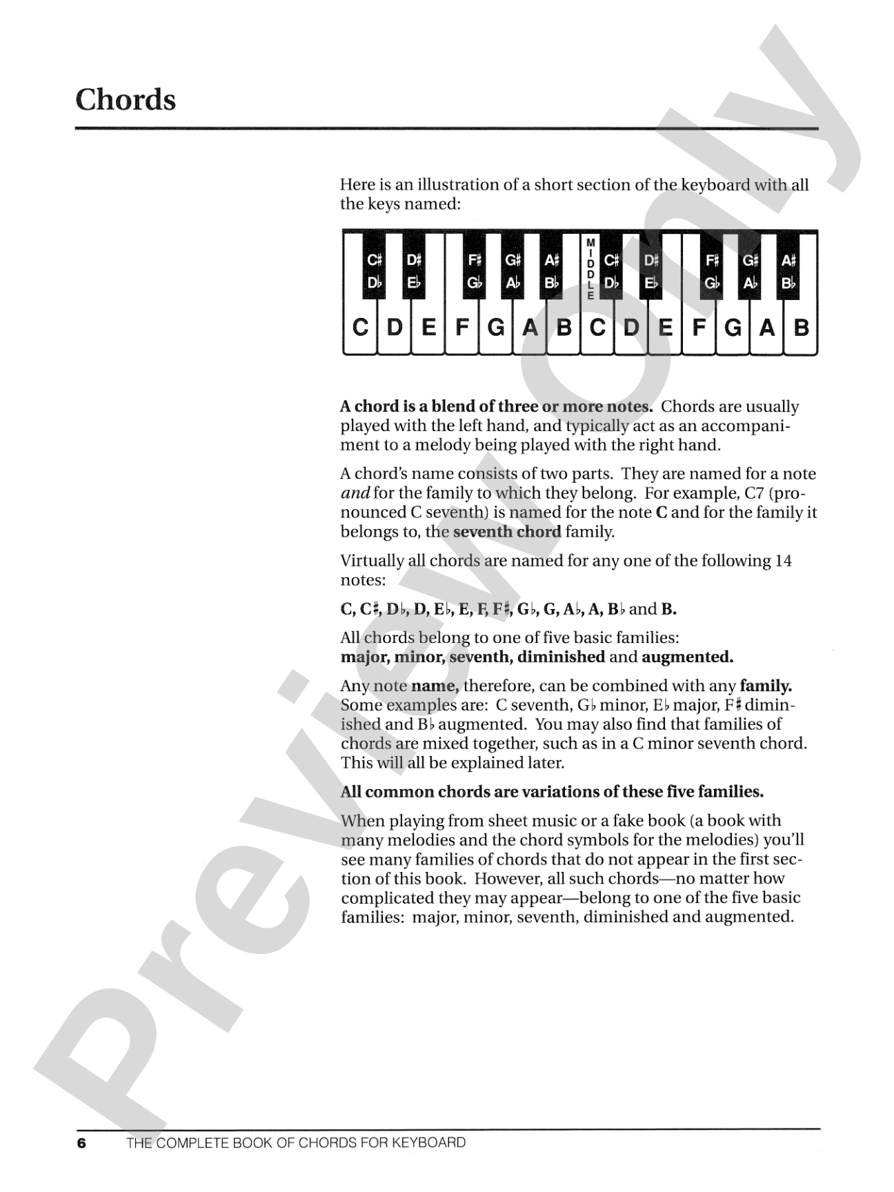 Alfred's Teach Yourself Keyboard Chords: Everything You Need to Know About Playing Chords: Piano