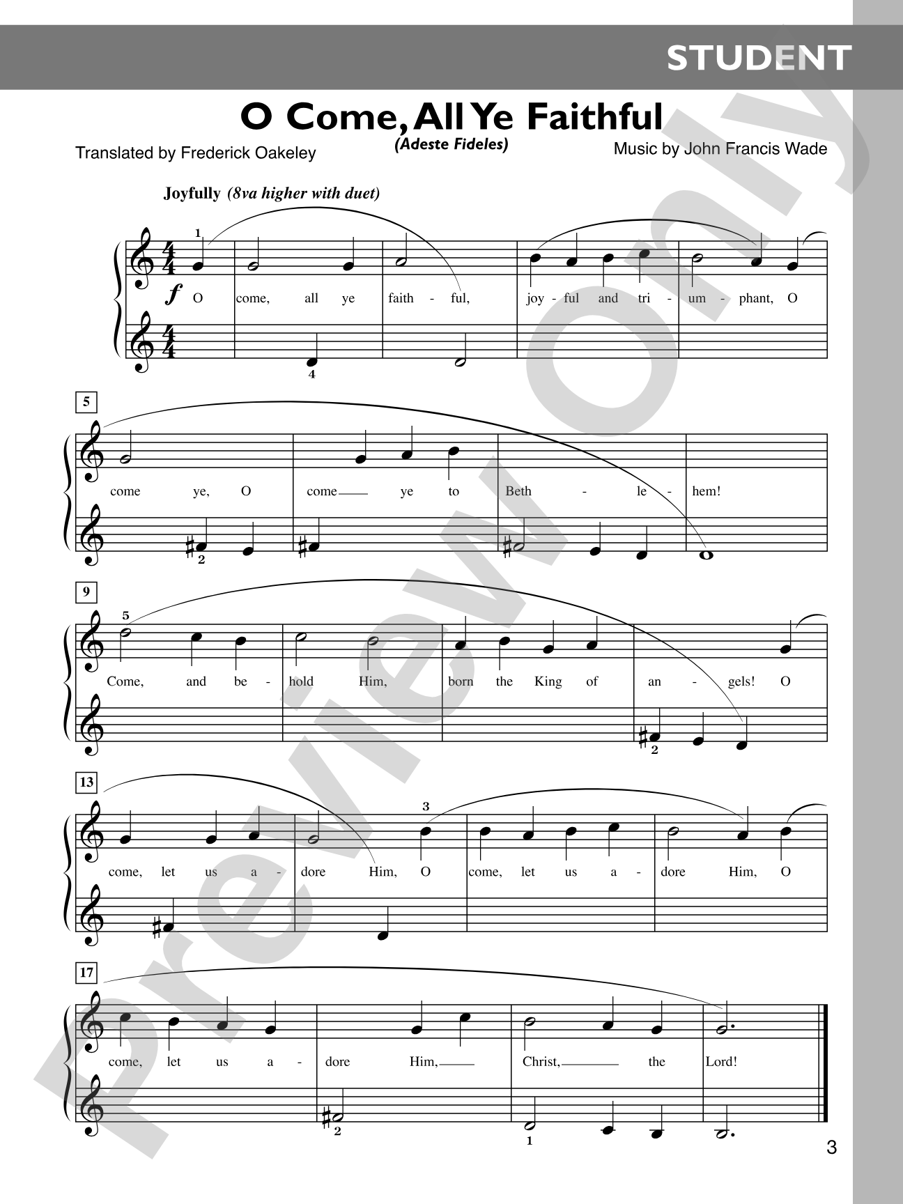 The Music Tree: Christmas, Part 1: 7 Duets for Student and Teacher: Piano