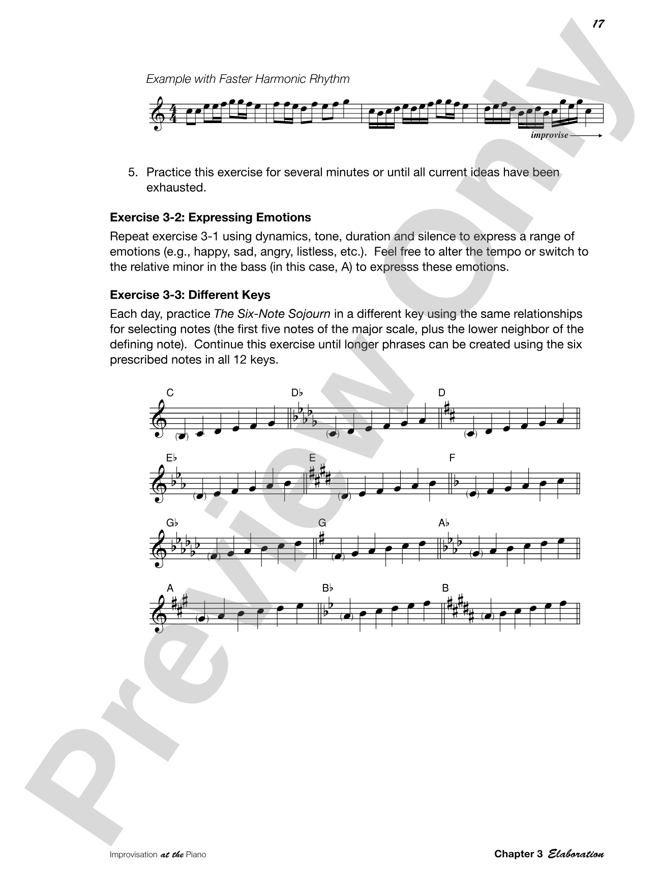 Improvisation at the Piano: A Systematic Approach for the Classically Trained Pianist: Piano