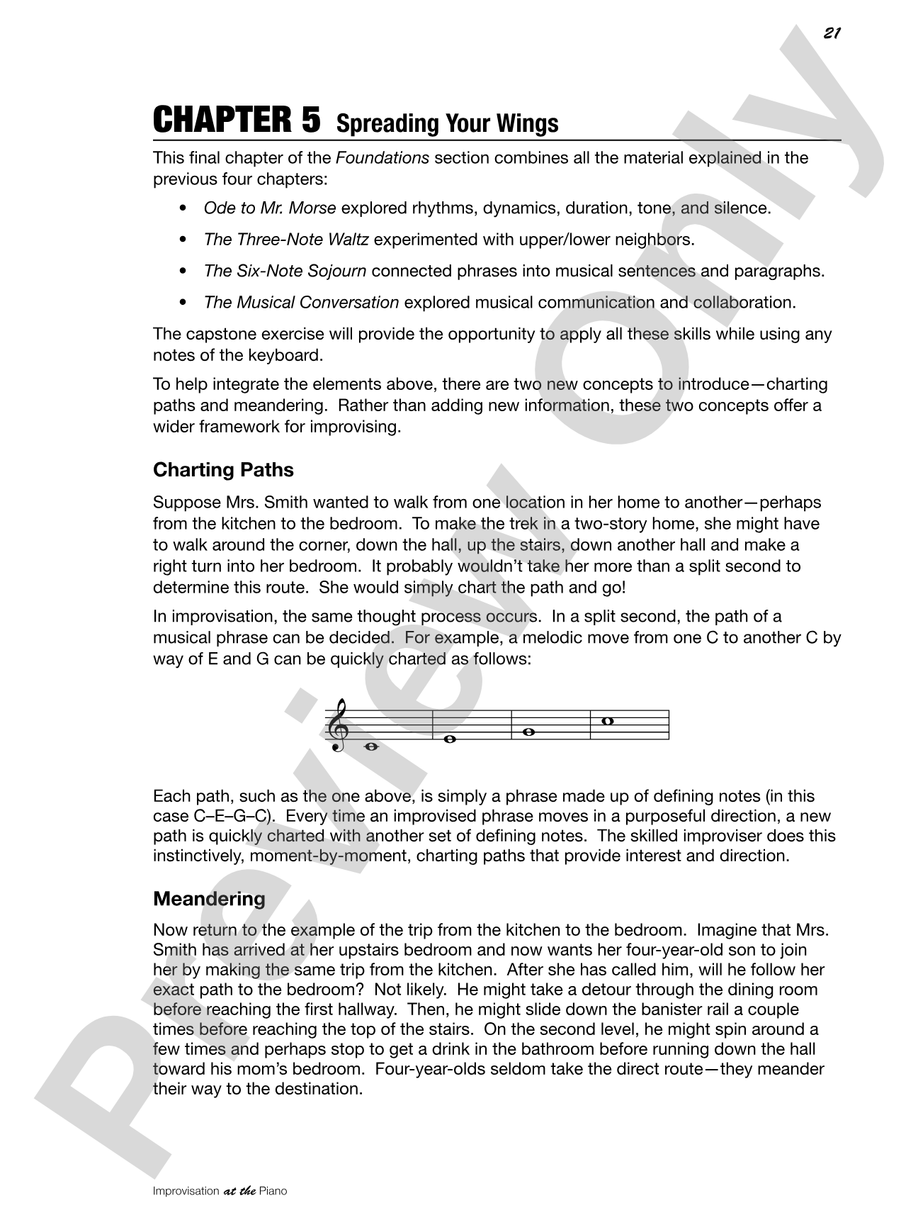 Improvisation at the Piano: A Systematic Approach for the Classically Trained Pianist: Piano