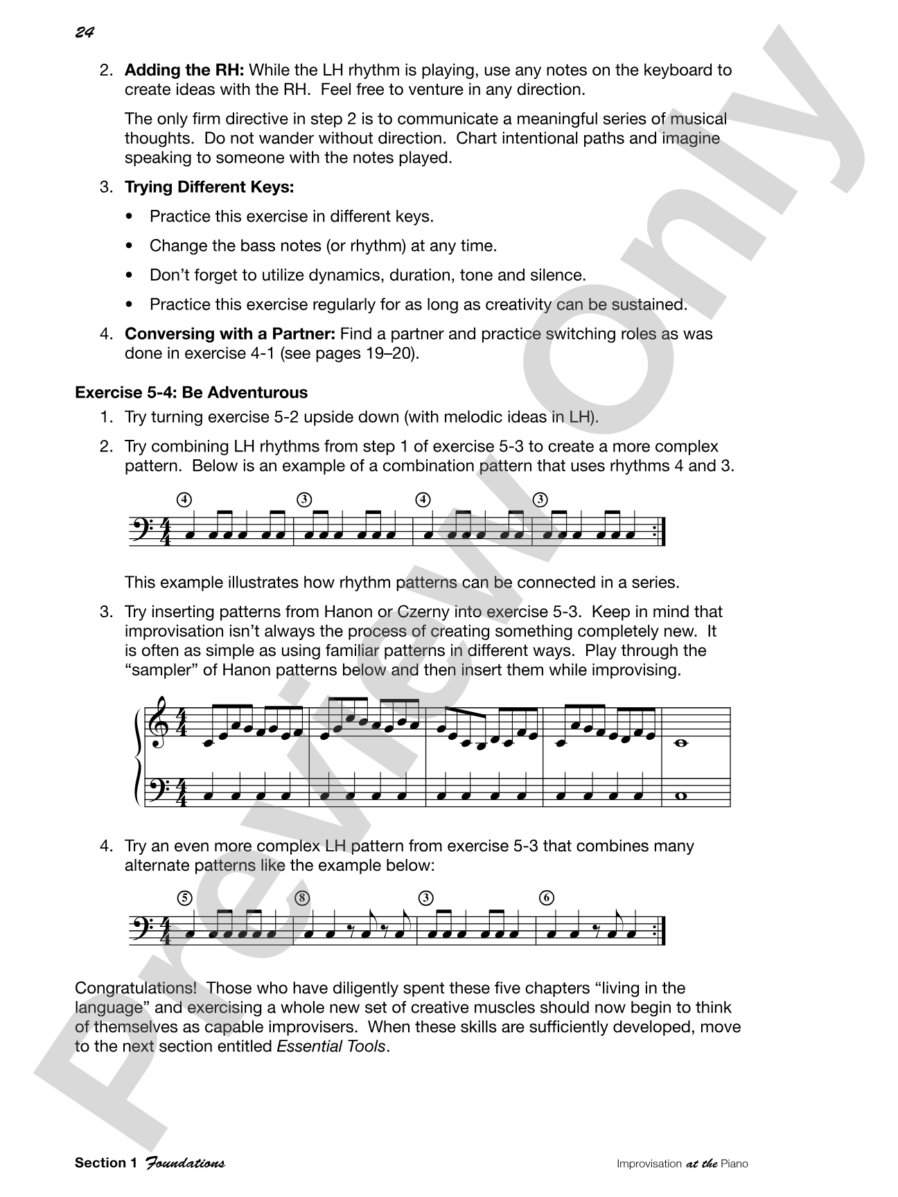 Improvisation at the Piano: A Systematic Approach for the Classically Trained Pianist: Piano