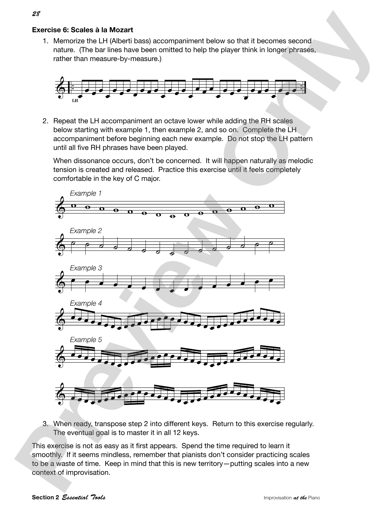 Improvisation at the Piano: A Systematic Approach for the Classically Trained Pianist: Piano