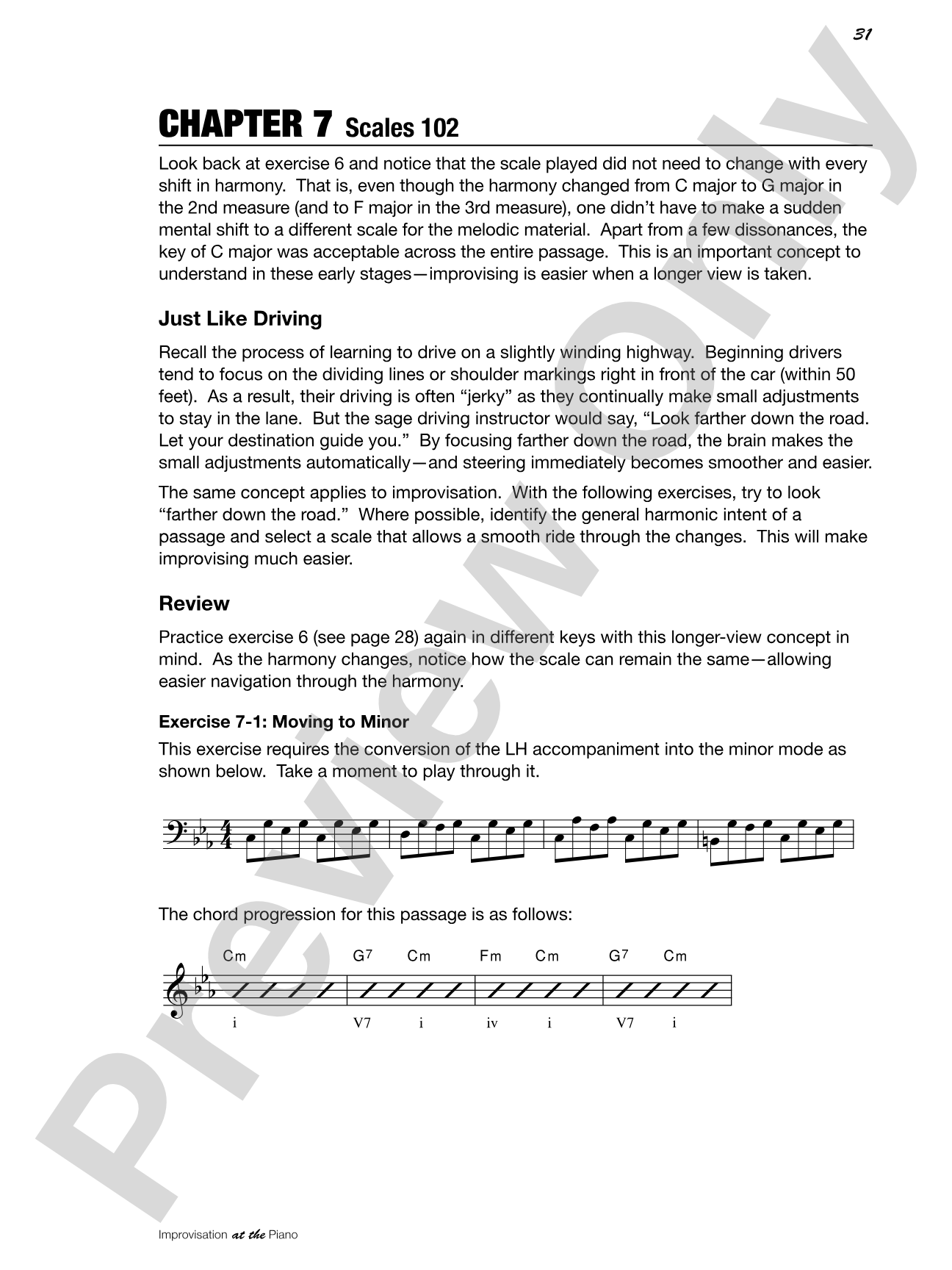 Improvisation at the Piano: A Systematic Approach for the Classically Trained Pianist: Piano