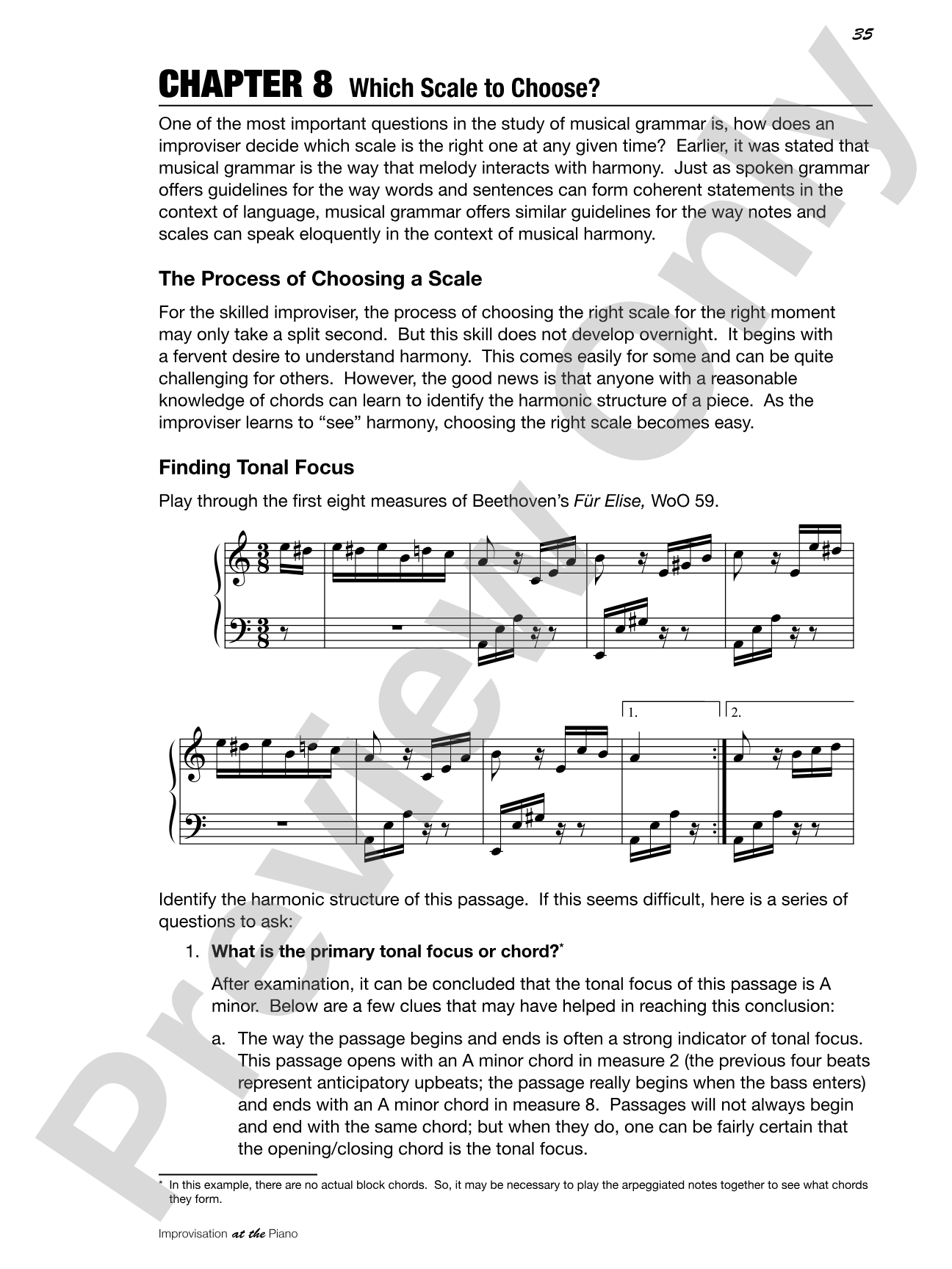 Improvisation at the Piano: A Systematic Approach for the Classically Trained Pianist: Piano