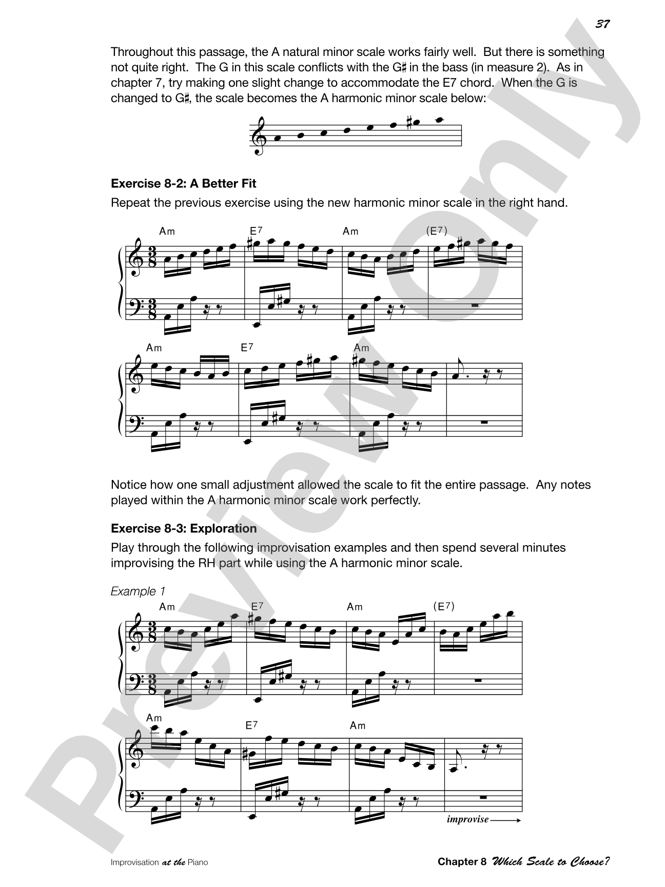 Improvisation at the Piano: A Systematic Approach for the Classically Trained Pianist: Piano