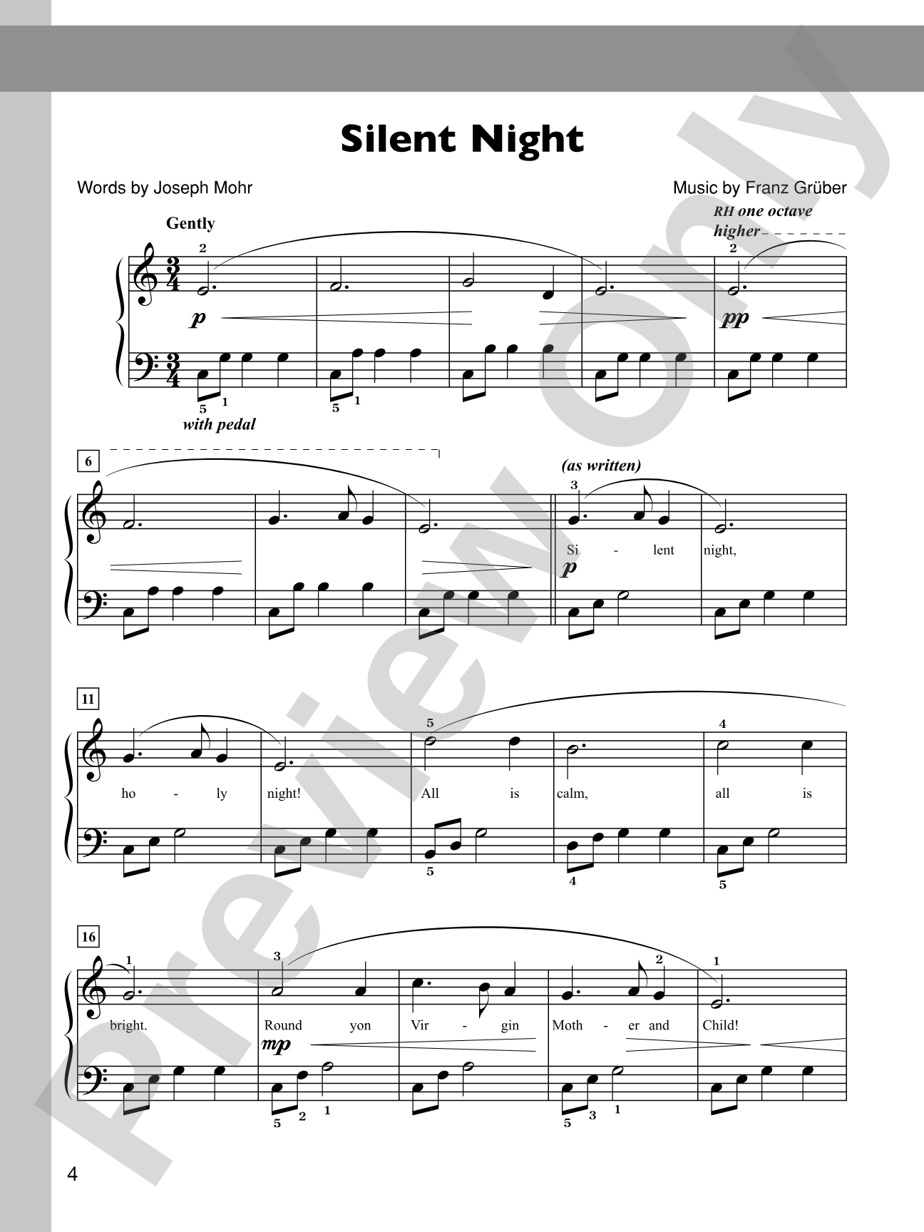 The Music Tree: Christmas, Part 3: 4 Solos and 2 Duets for Student and Teacher: Piano