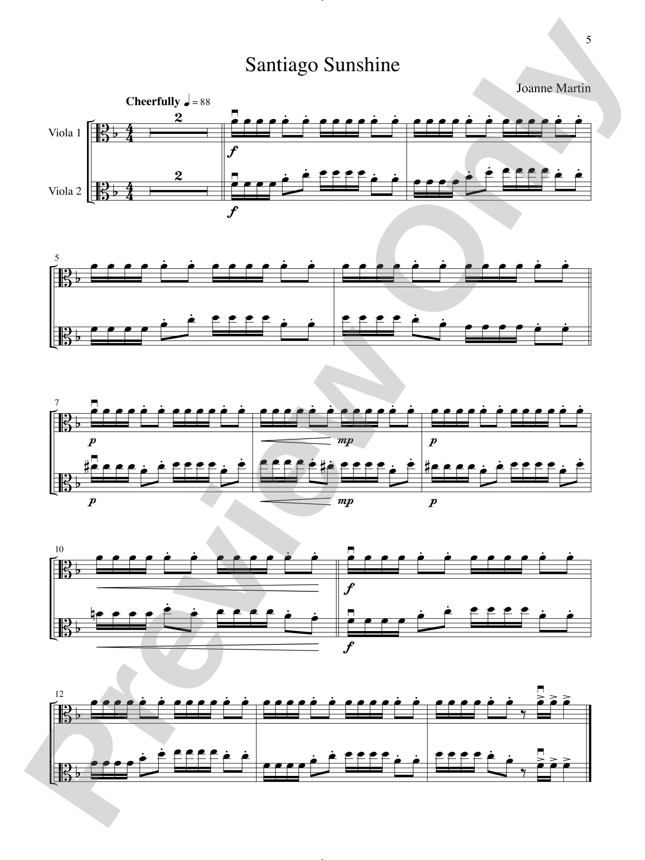 Magic Carpet for Viola: Concert Pieces for the Youngest Beginners